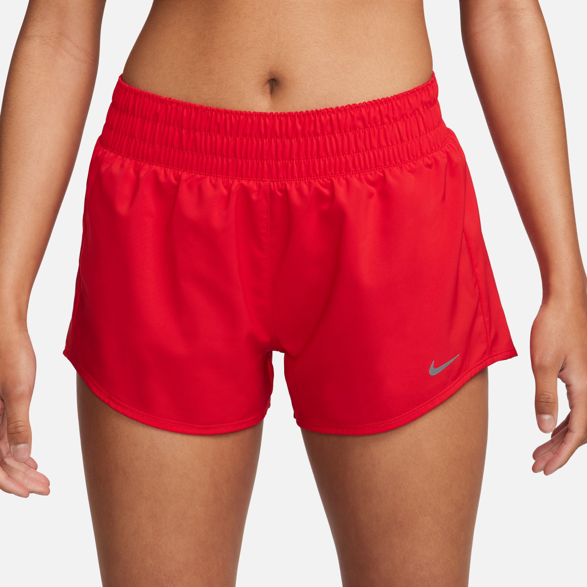 Nike Women's One Dri-FIT Mid-Rise 3" Brief-Lined Shorts product image