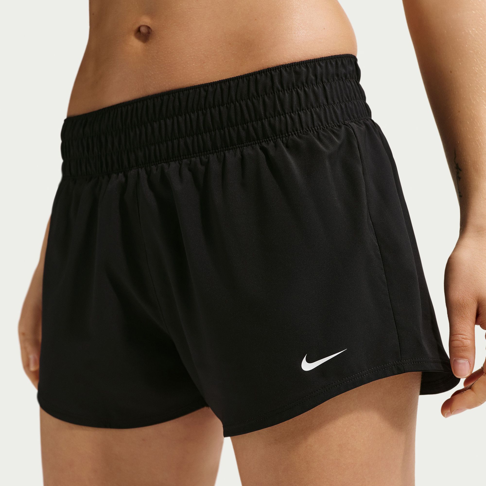 Nike Women's One Dri-FIT Mid-Rise 3" Brief-Lined Shorts product image