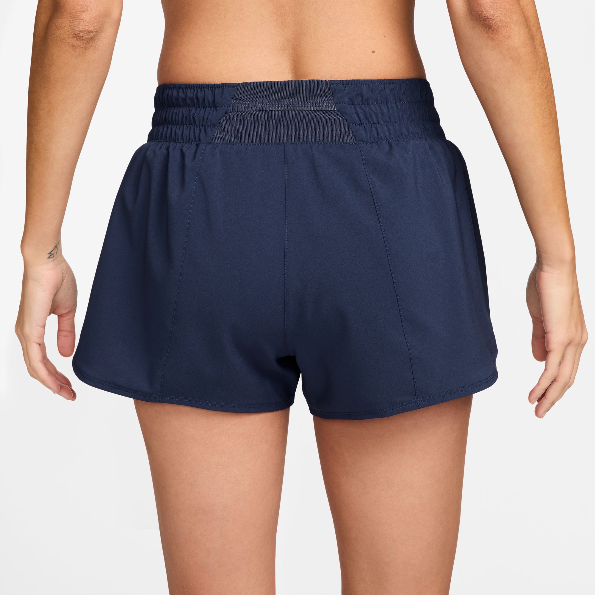 Nike Women's One Dri-FIT Mid-Rise 3" Brief-Lined Shorts product image