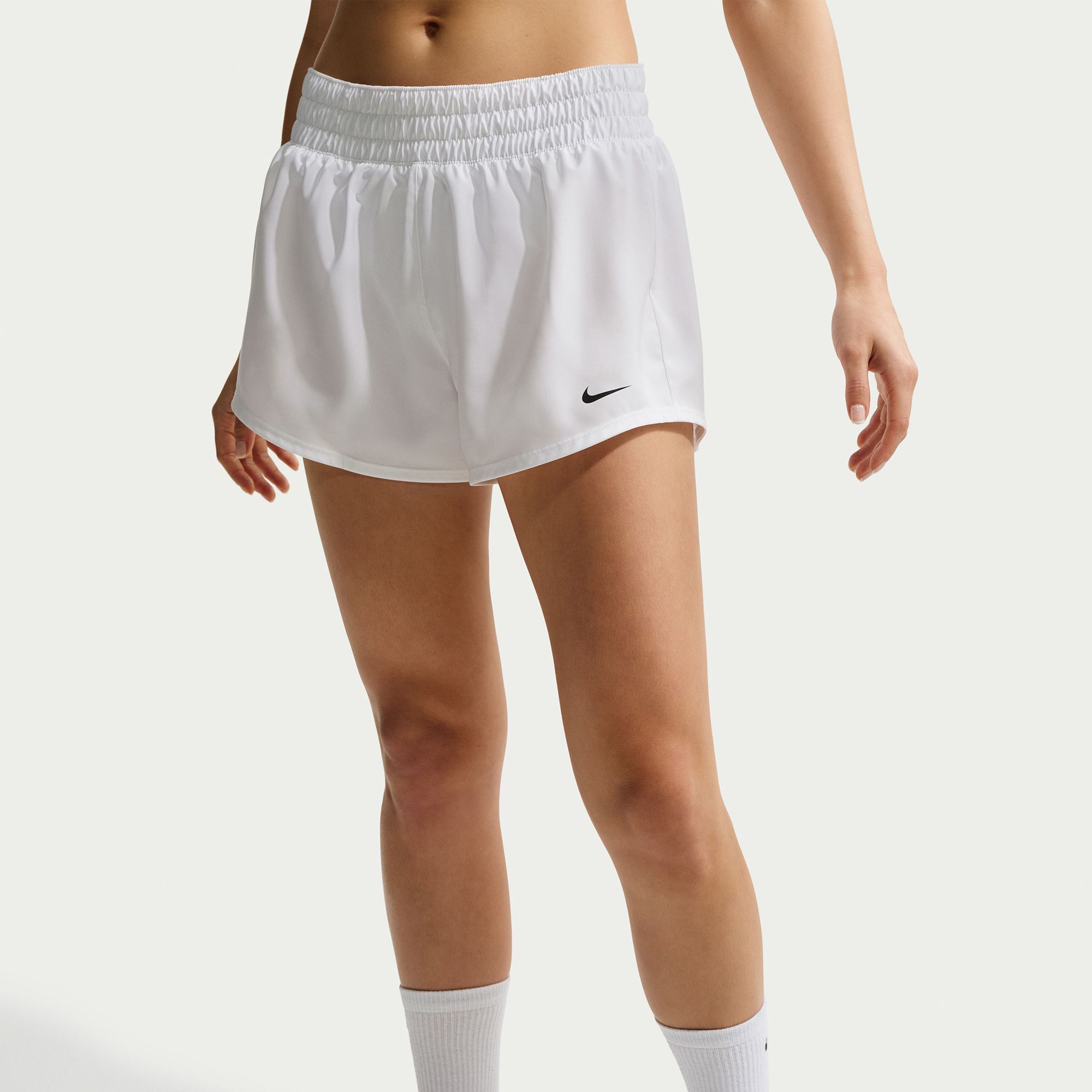 Nike Women's One Dri-FIT Mid-Rise 3" Brief-Lined Shorts product image