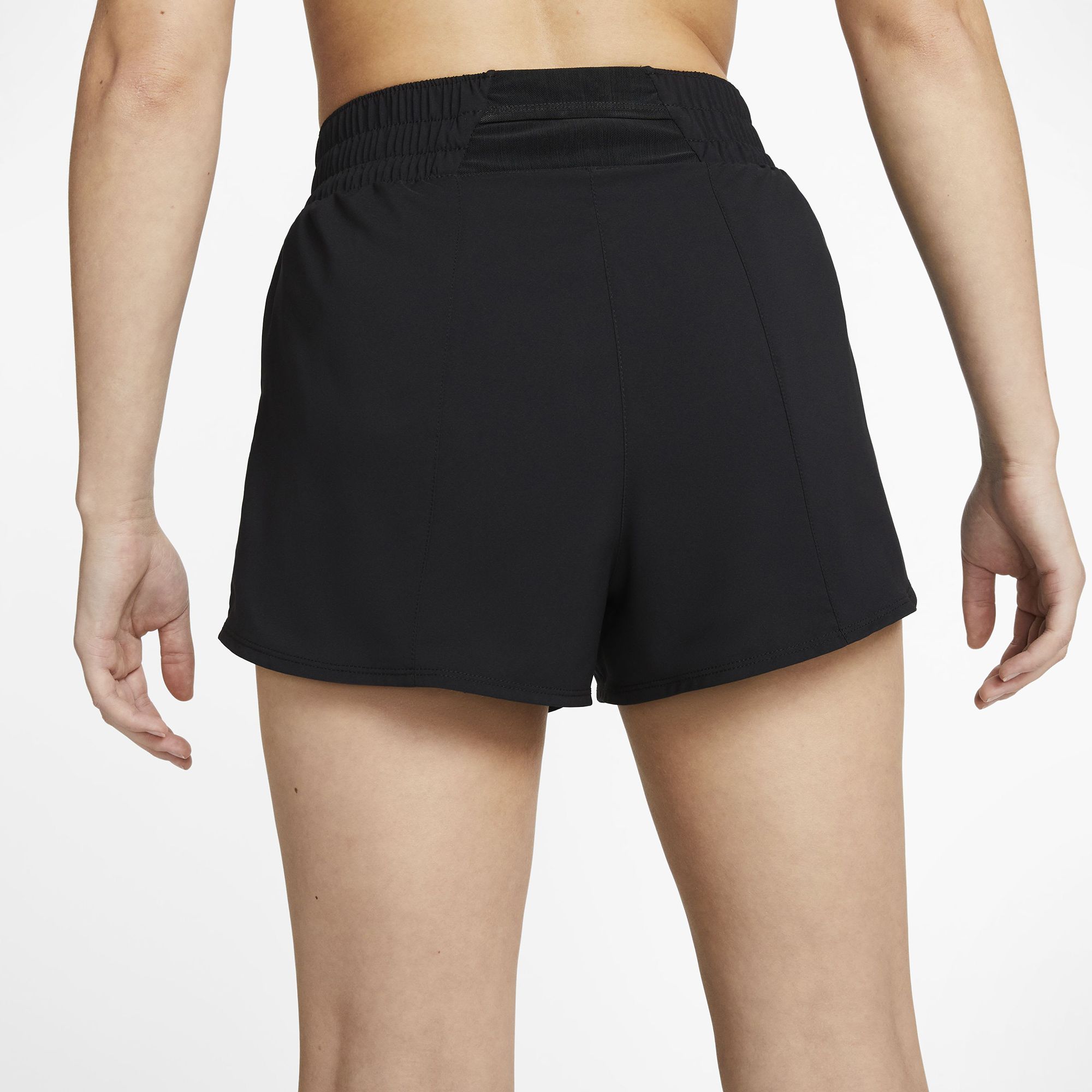 Nike One Women's Dri-FIT High-Waisted 3 Brief-Lined Shorts.