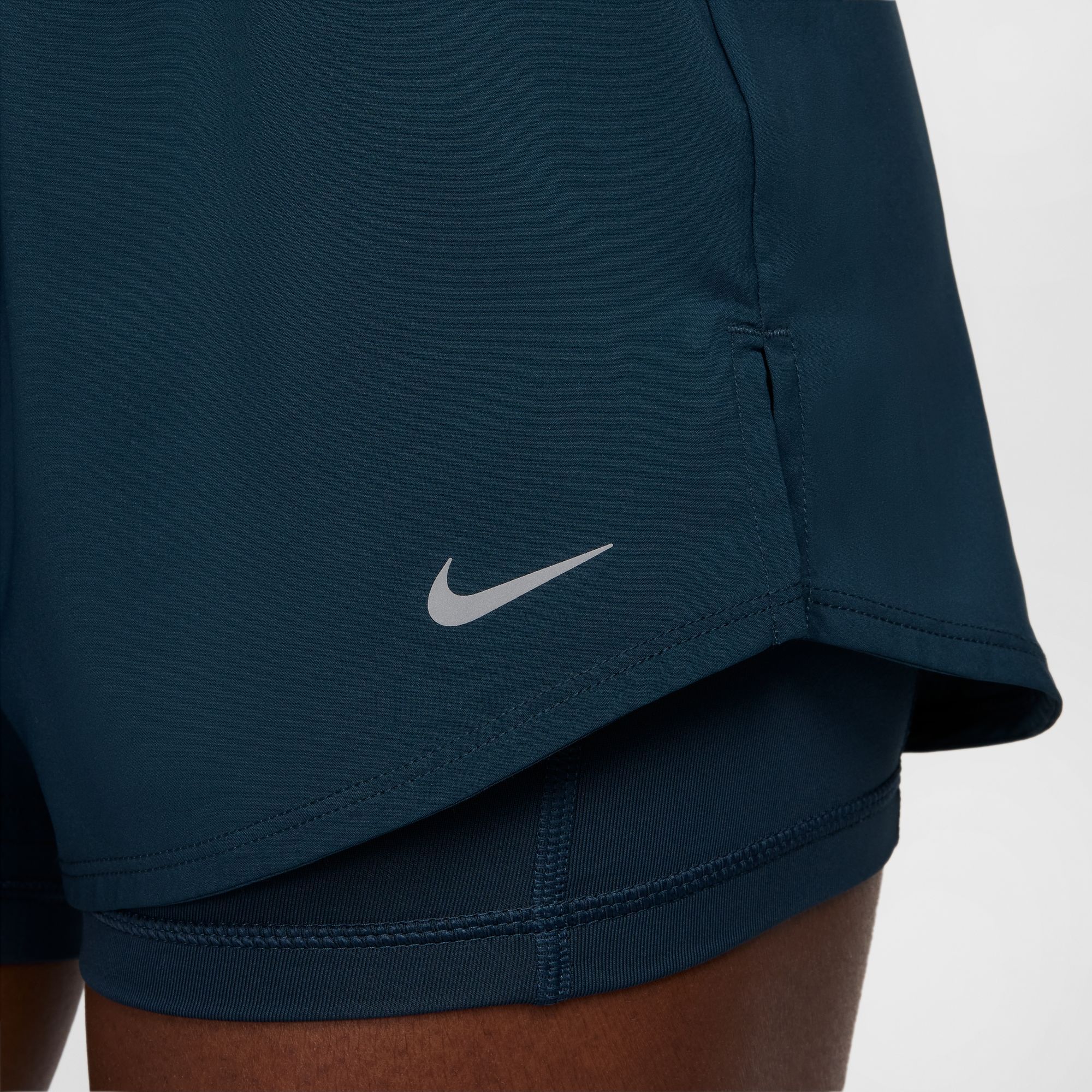 Nike Women's One Dri-FIT High-Waisted 3" 2-in-1 Shorts product image