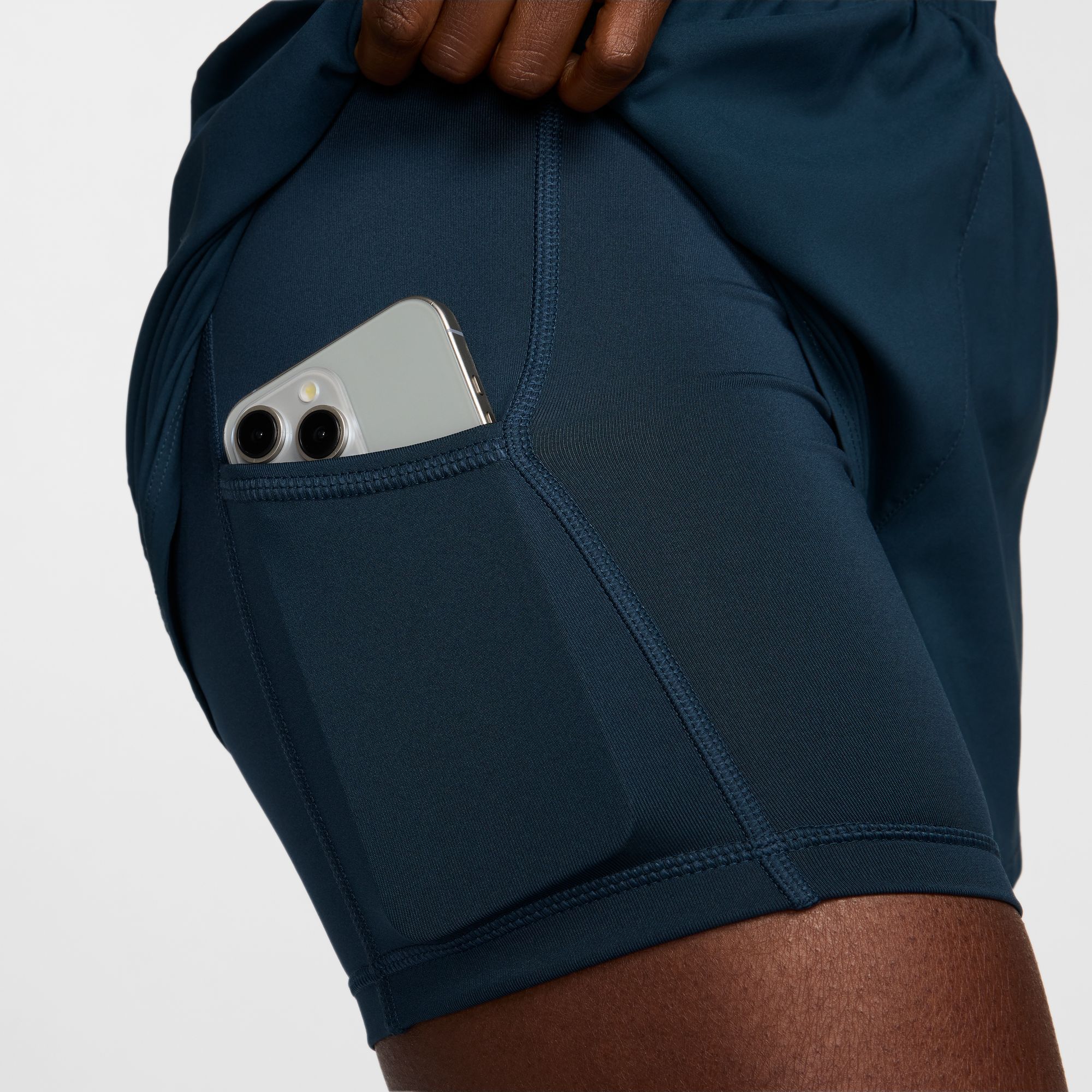 Nike Women's One Dri-FIT High-Waisted 3" 2-in-1 Shorts product image