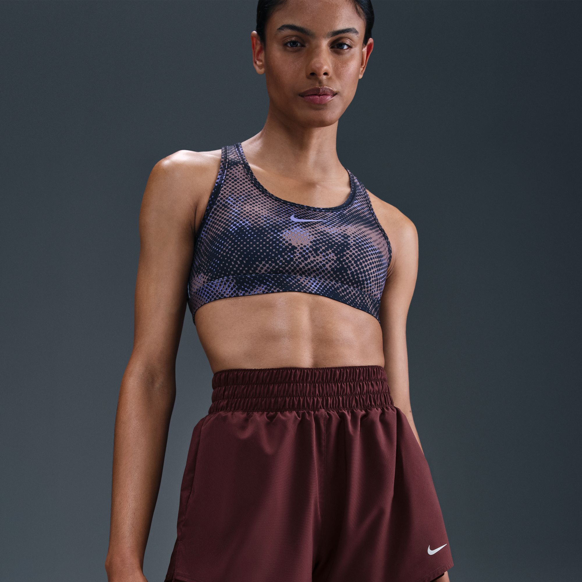 Nike Women's One Dri-FIT High-Waisted 3" 2-in-1 Shorts product image