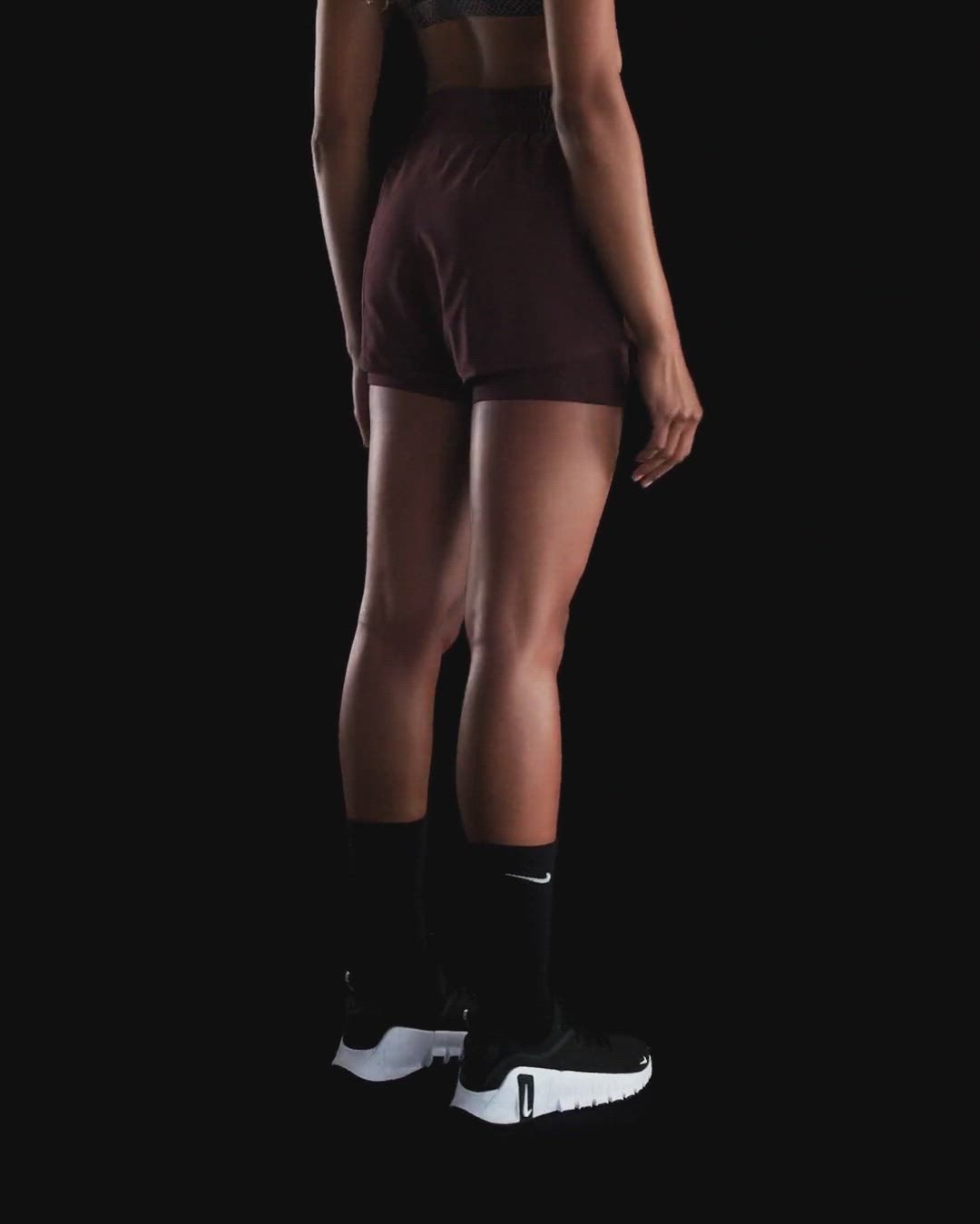 Nike Women's One Dri-FIT High-Waisted 3" 2-in-1 Shorts product