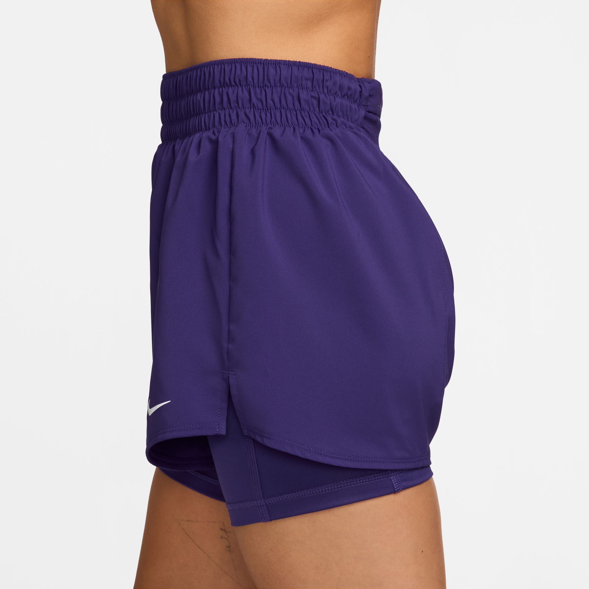 Nike Women's One Dri-FIT High-Waisted 3" 2-in-1 Shorts product image