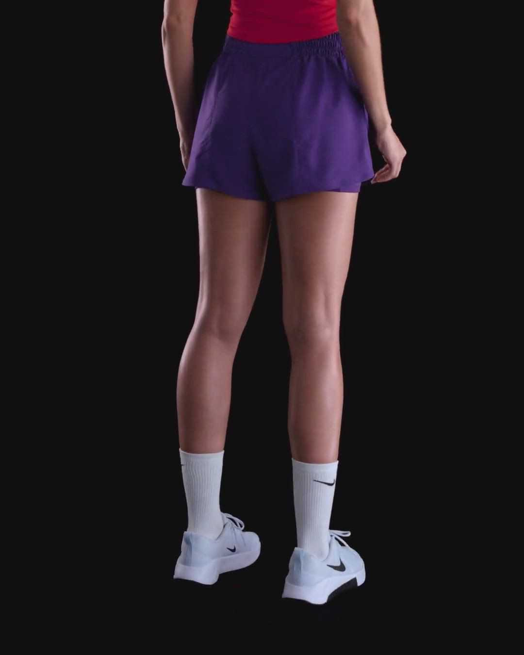 Nike Women's One Dri-FIT High-Waisted 3" 2-in-1 Shorts product