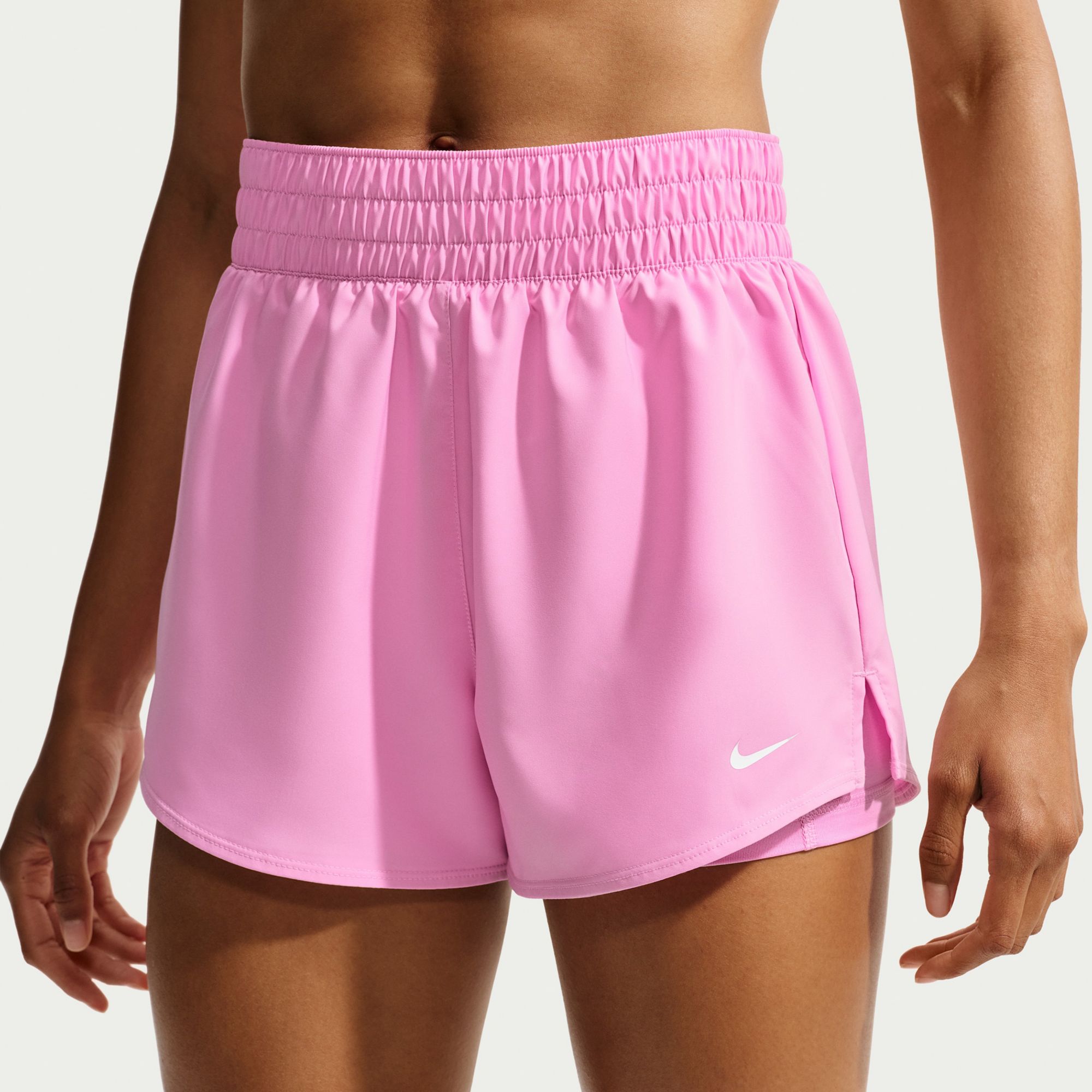 Nike Women's One Dri-FIT High-Waisted 3" 2-in-1 Shorts product image