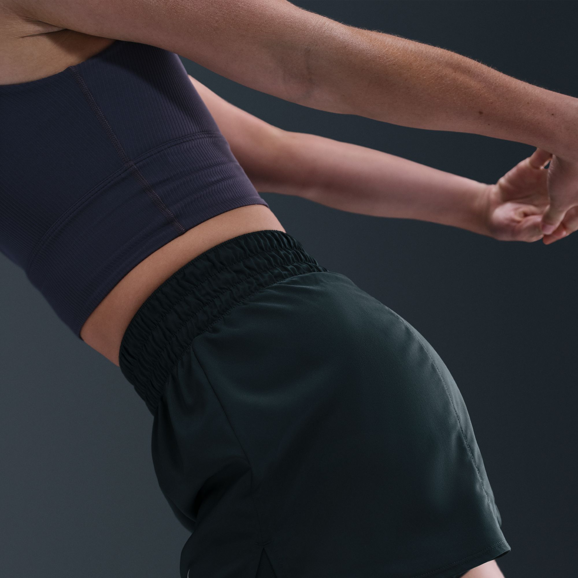 Nike Women's One Dri-FIT High-Waisted 3" 2-in-1 Shorts product image