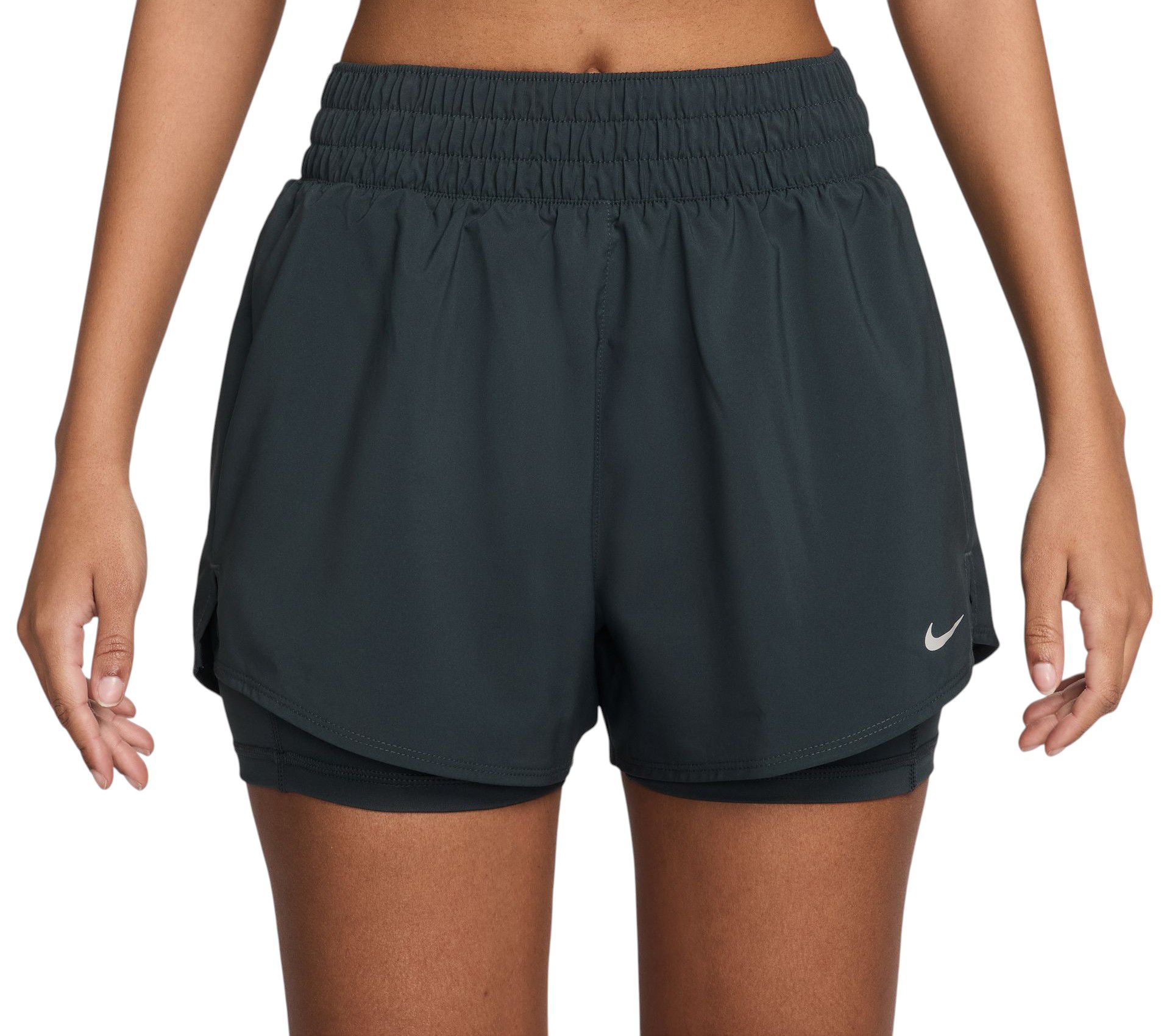 Nike Women's One Dri-FIT High-Waisted 3" 2-in-1 Shorts product image