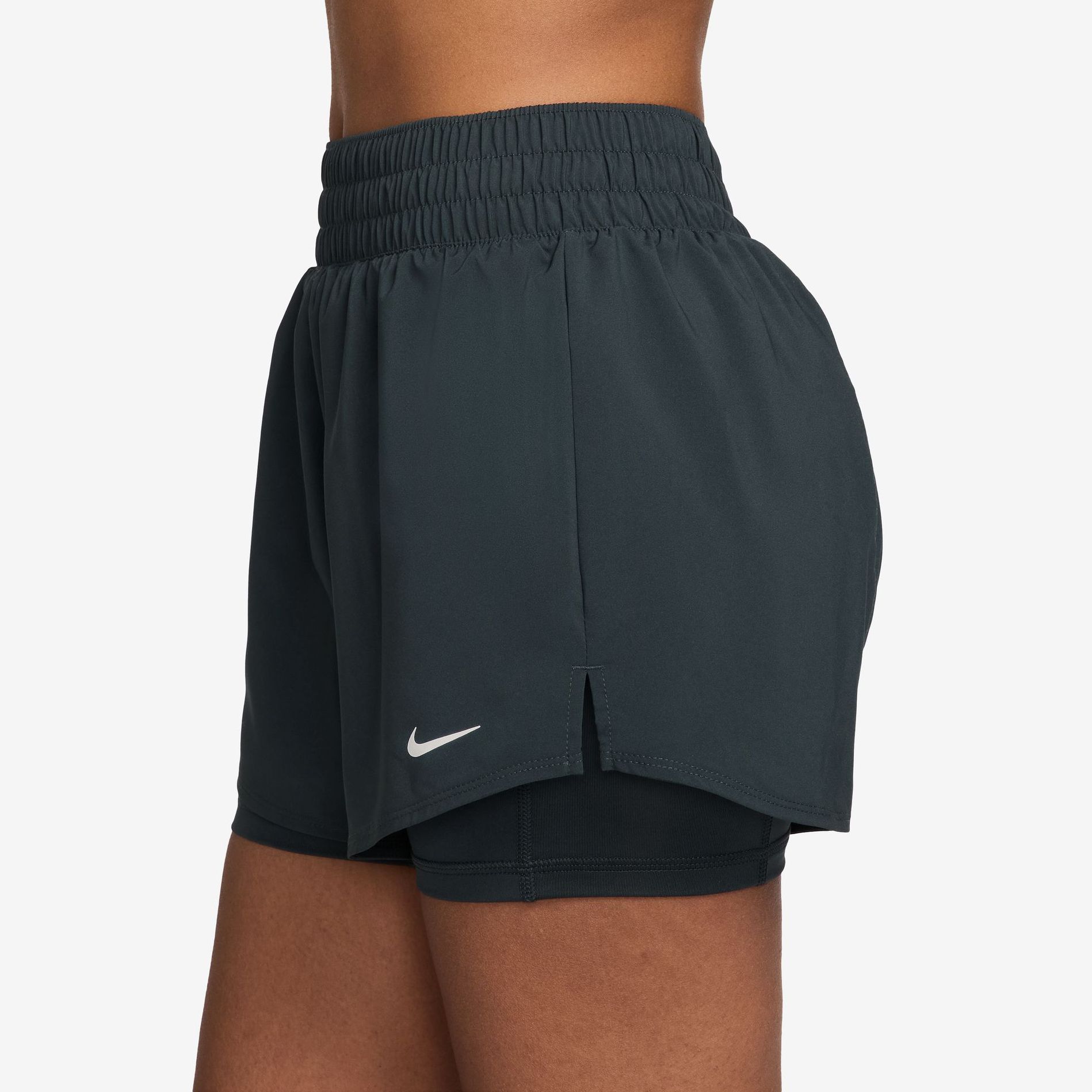 Nike Women's One Dri-FIT High-Waisted 3" 2-in-1 Shorts product image