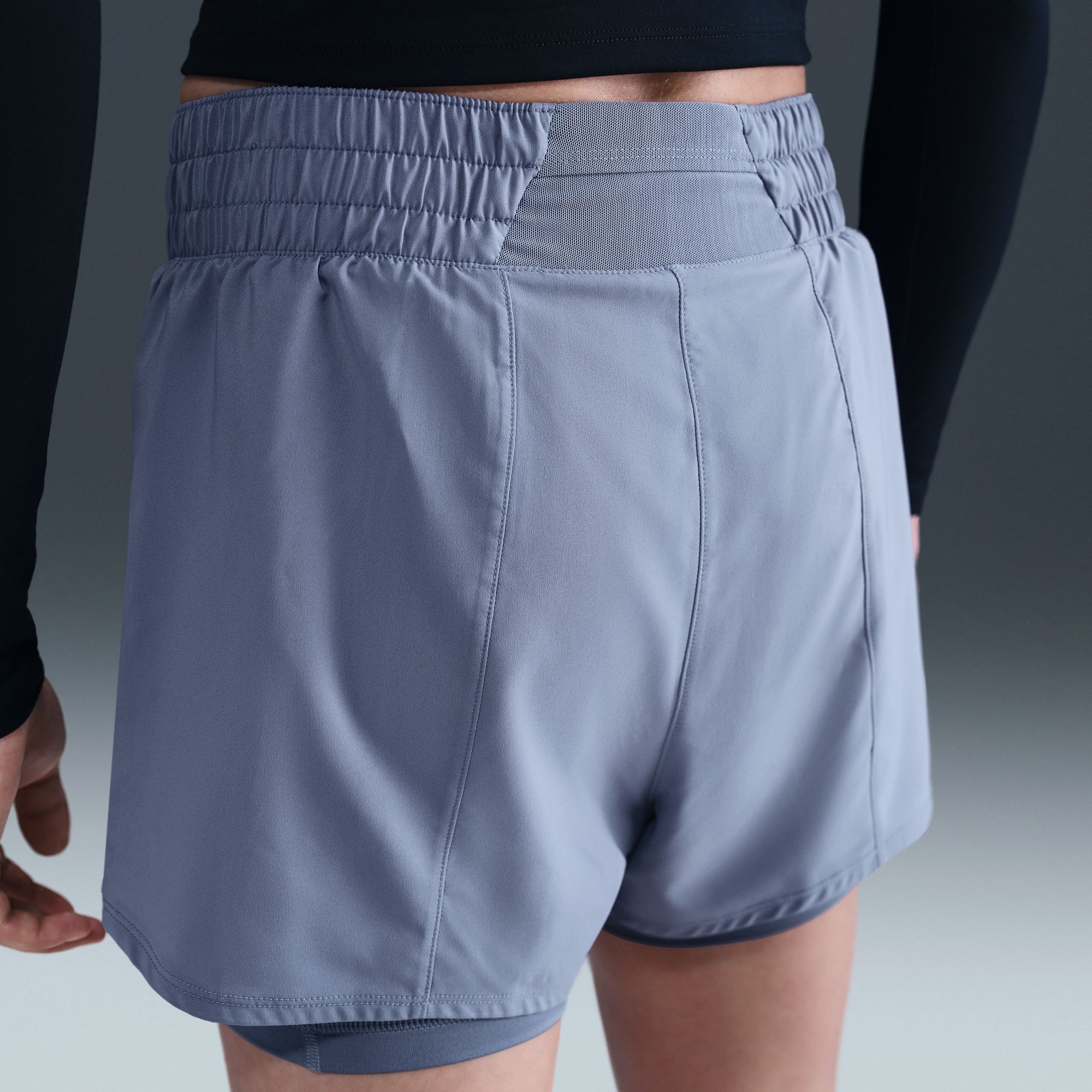 Nike Women's One Dri-FIT High-Waisted 3" 2-in-1 Shorts product image
