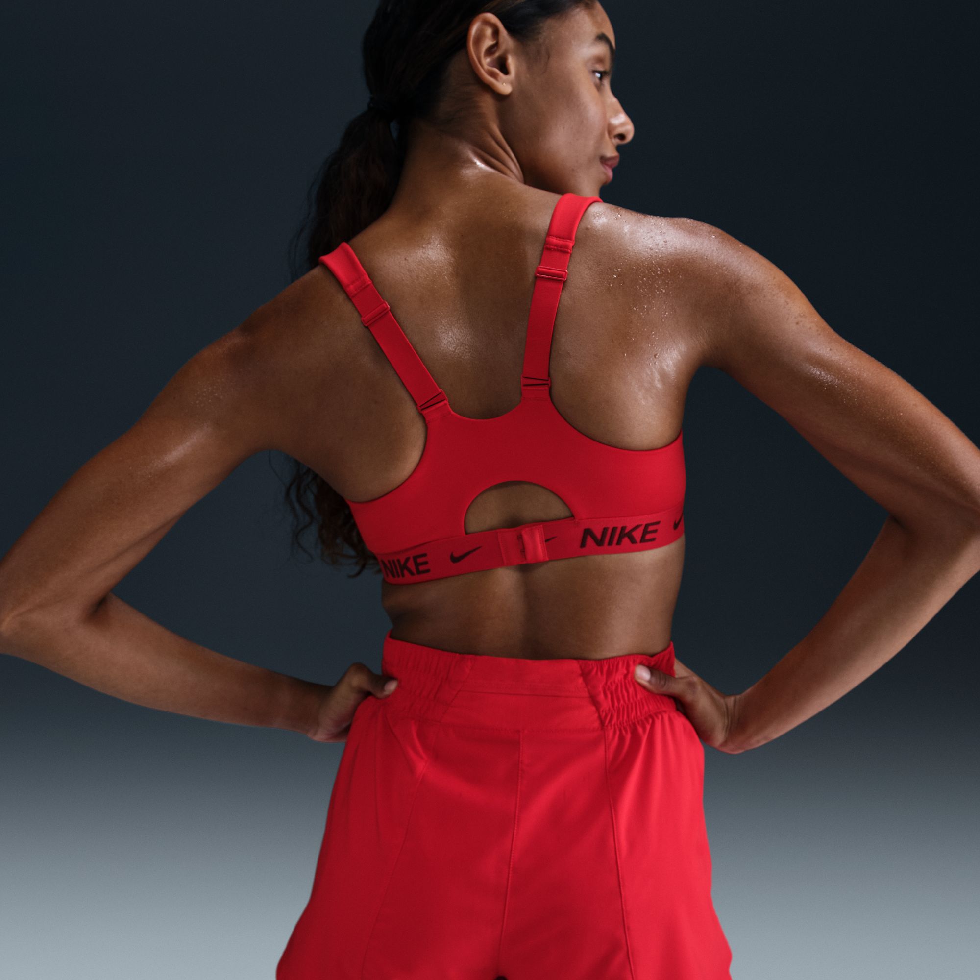 Nike Women's One Dri-FIT High-Waisted 3" 2-in-1 Shorts product image