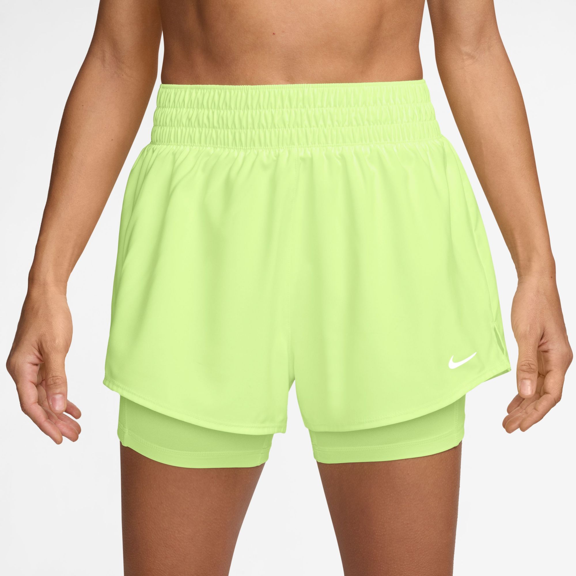 Nike Women's One Dri-FIT High-Waisted 3" 2-in-1 Shorts product image