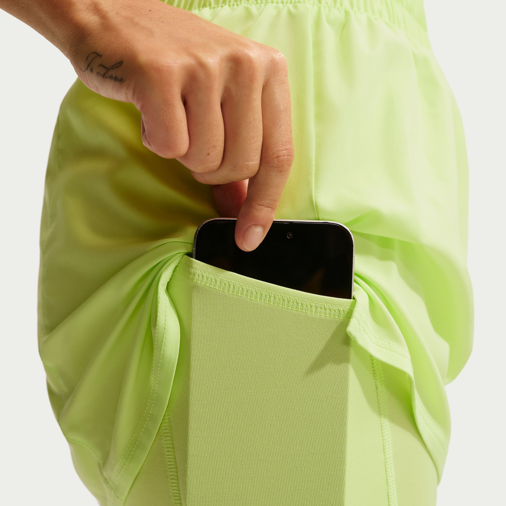 Nike Women's One Dri-FIT High-Waisted 3" 2-in-1 Shorts product image