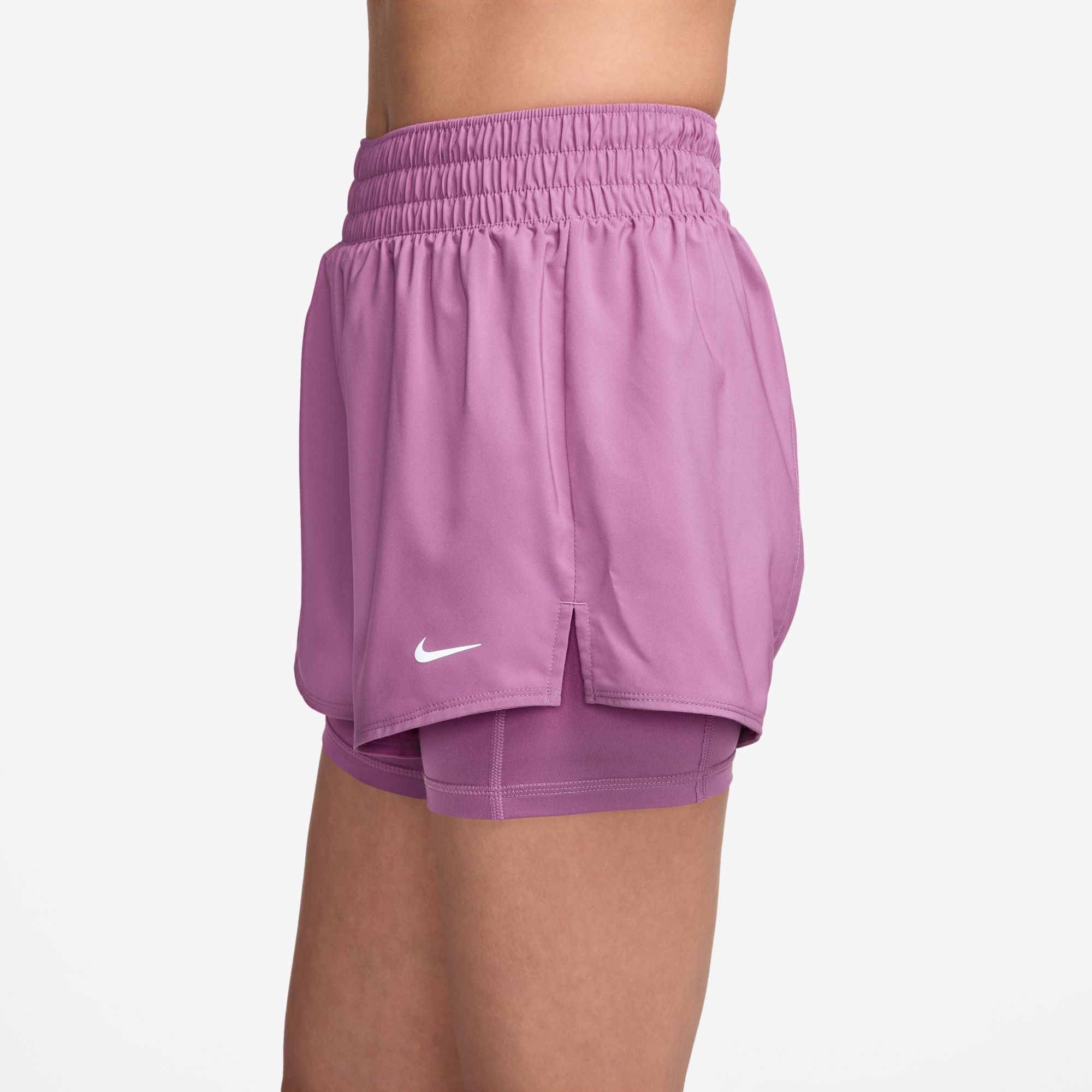 Nike Women's One Dri-FIT High-Waisted 3" 2-in-1 Shorts product image