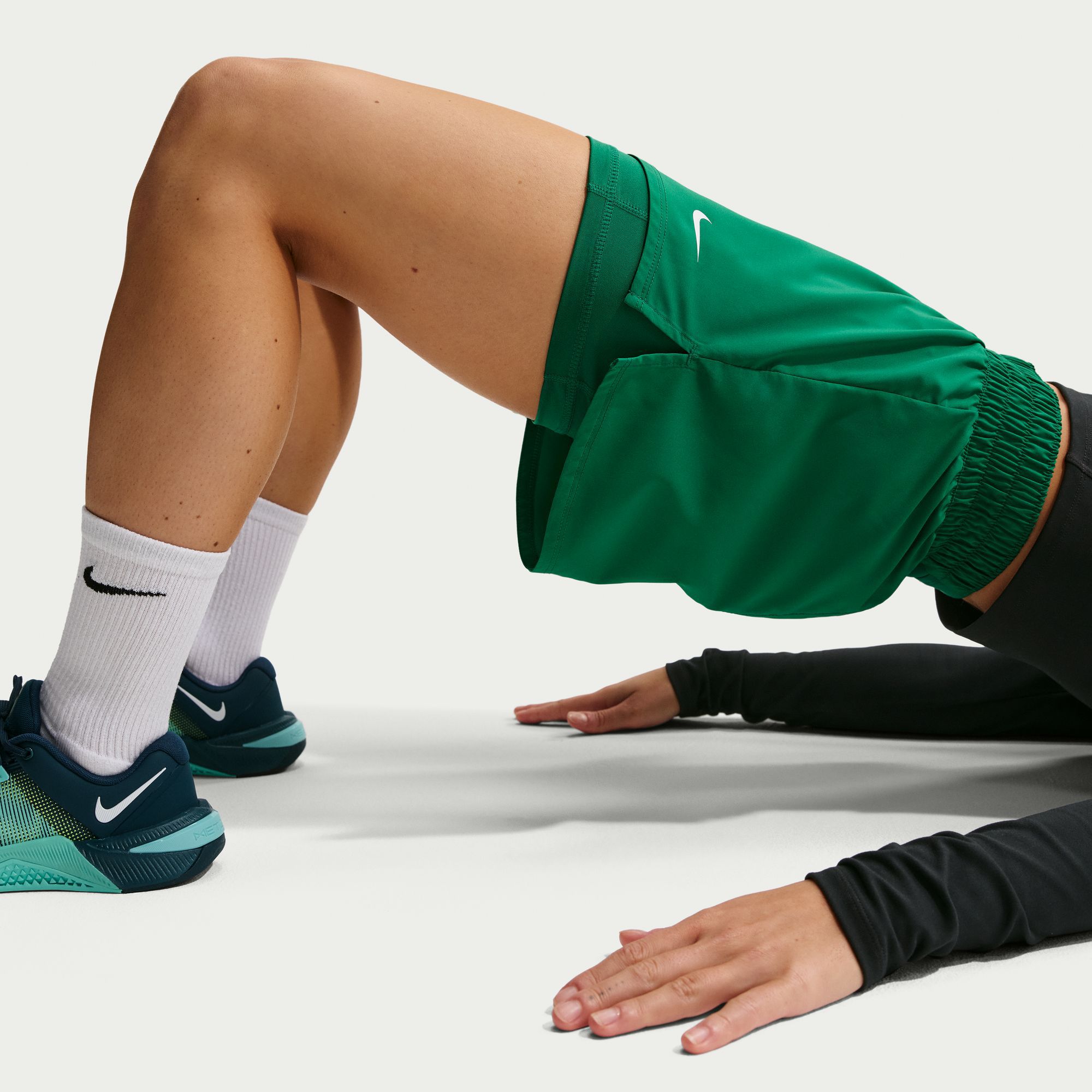 Nike Women's One Dri-FIT High-Waisted 3" 2-in-1 Shorts product image