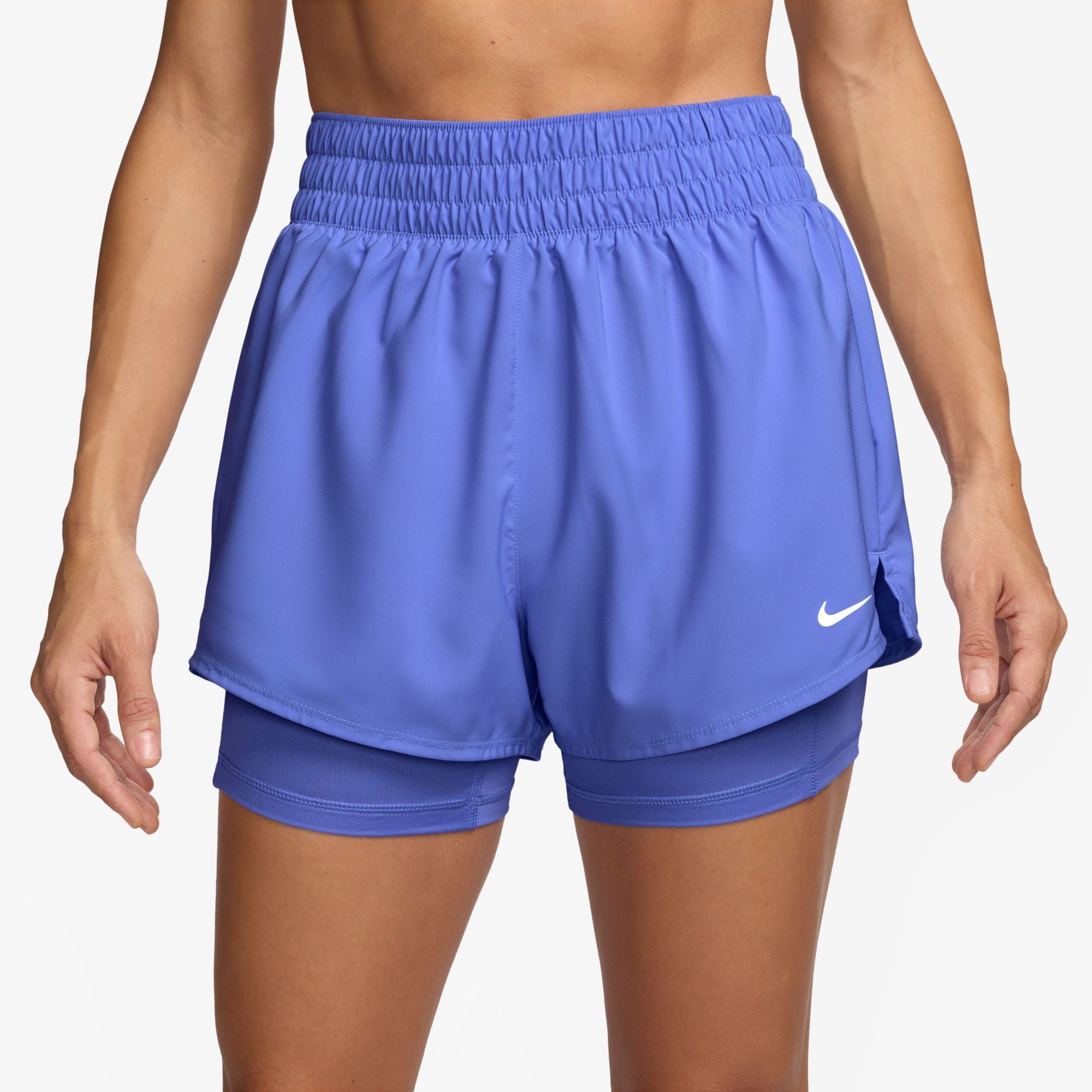 Nike Women's One Dri-FIT High-Waisted 3" 2-in-1 Shorts product image