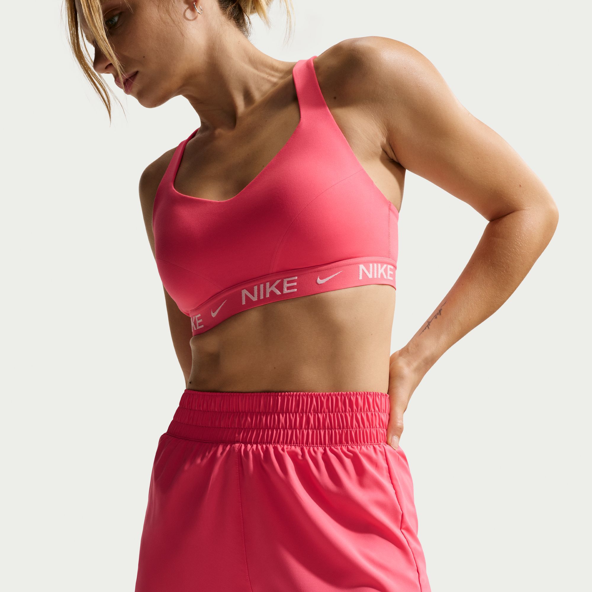 Nike Women's One Dri-FIT High-Waisted 3" 2-in-1 Shorts product image