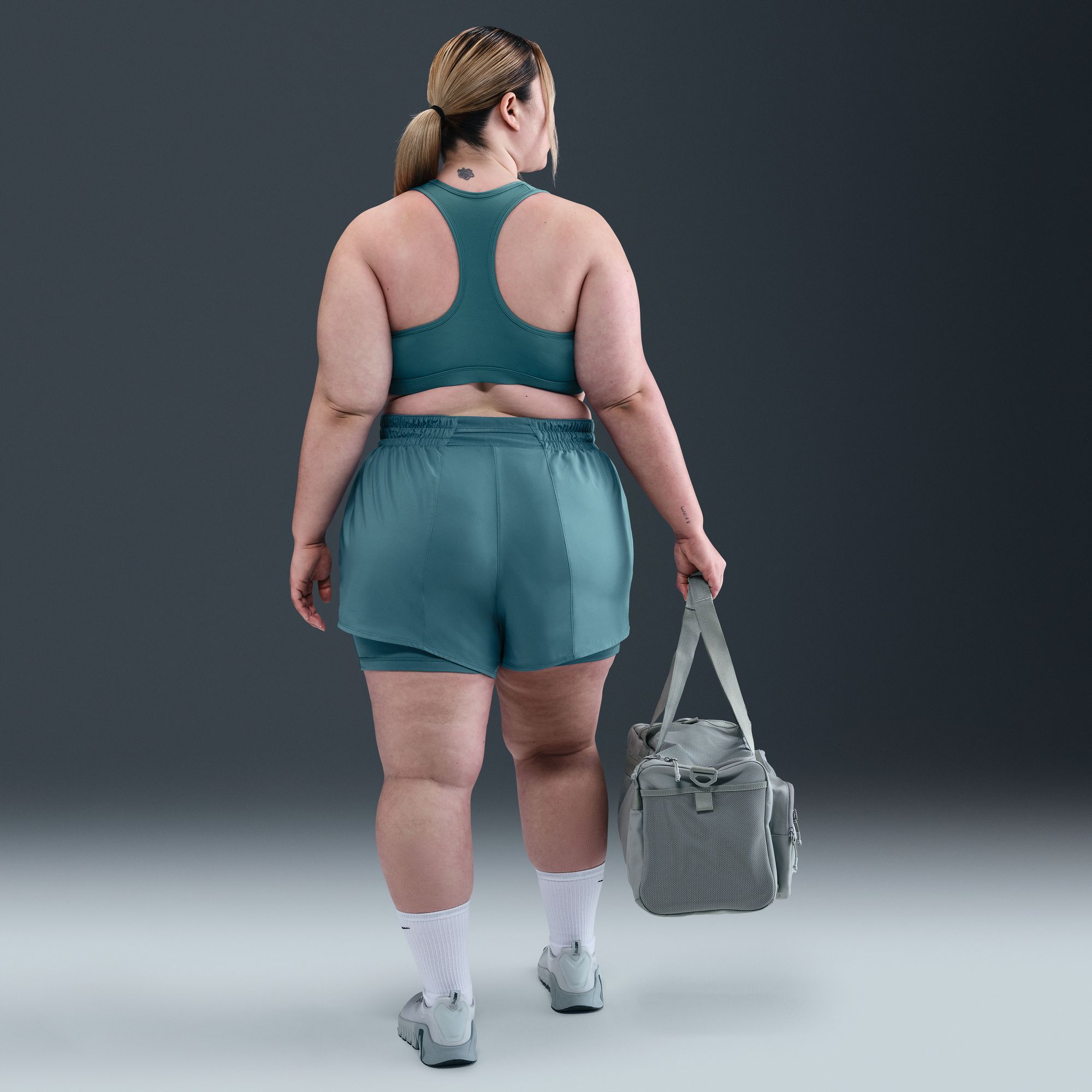 Nike Women's One Dri-FIT High-Waisted 3" 2-in-1 Shorts product image