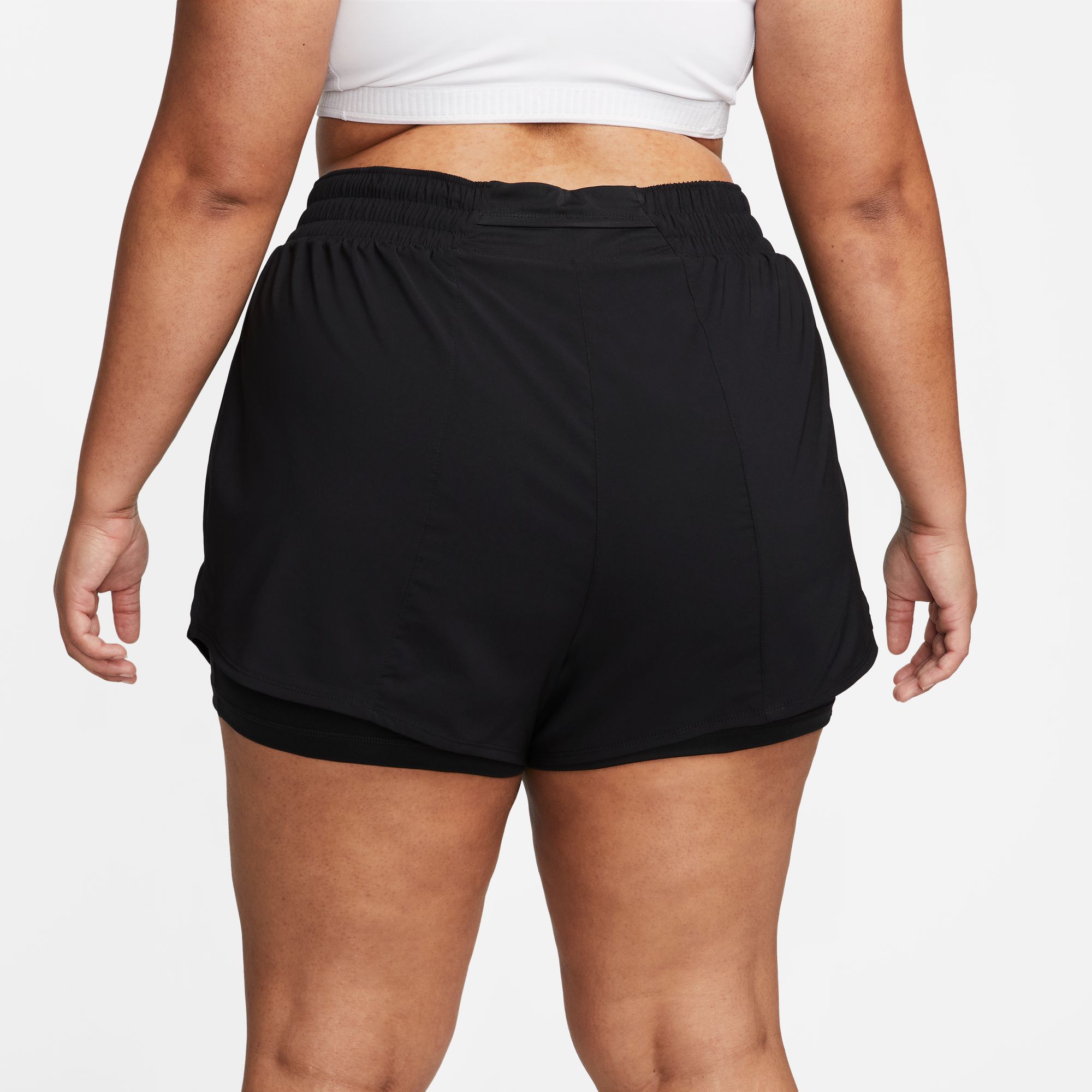 Nike Women's One Dri-FIT High-Waisted 3" 2-in-1 Shorts product image