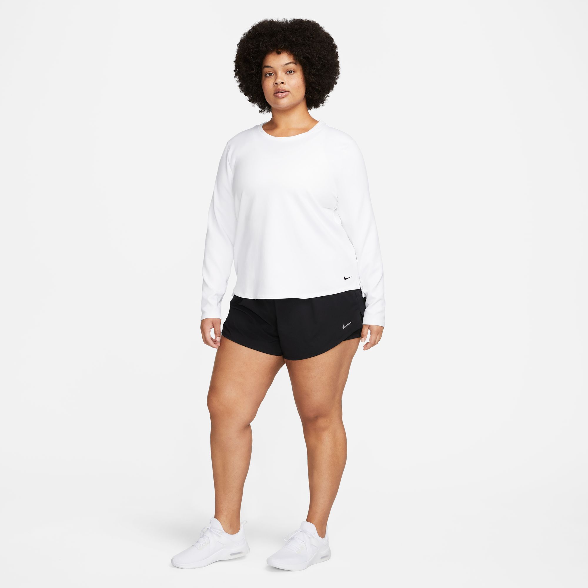 Nike Women's One Dri-FIT High-Waisted 3" 2-in-1 Shorts product image
