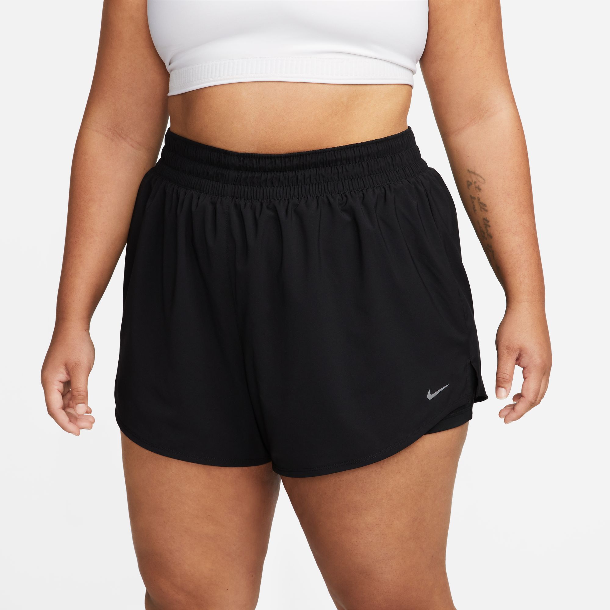 Nike Women's One Dri-FIT High-Waisted 3" 2-in-1 Shorts product image