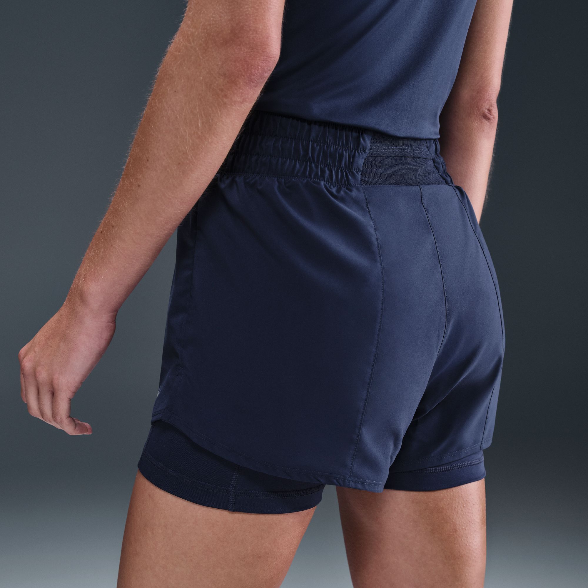 Nike Women's One Dri-FIT High-Waisted 3" 2-in-1 Shorts product image