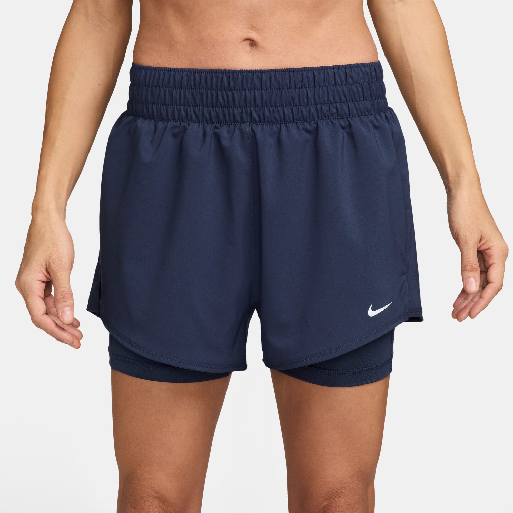 Nike Women's One Dri-FIT High-Waisted 3" 2-in-1 Shorts product image