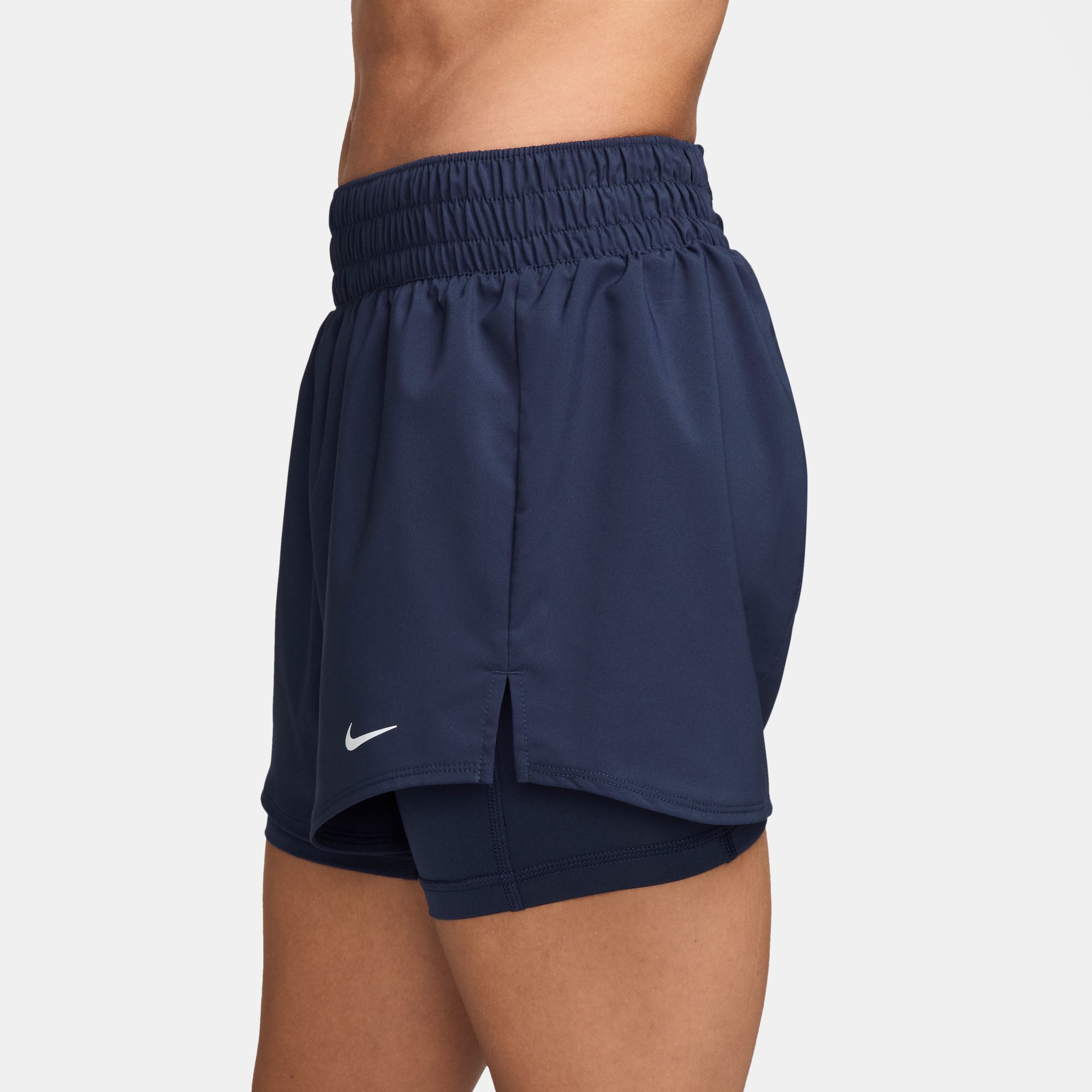 Nike Women's One Dri-FIT High-Waisted 3" 2-in-1 Shorts product image