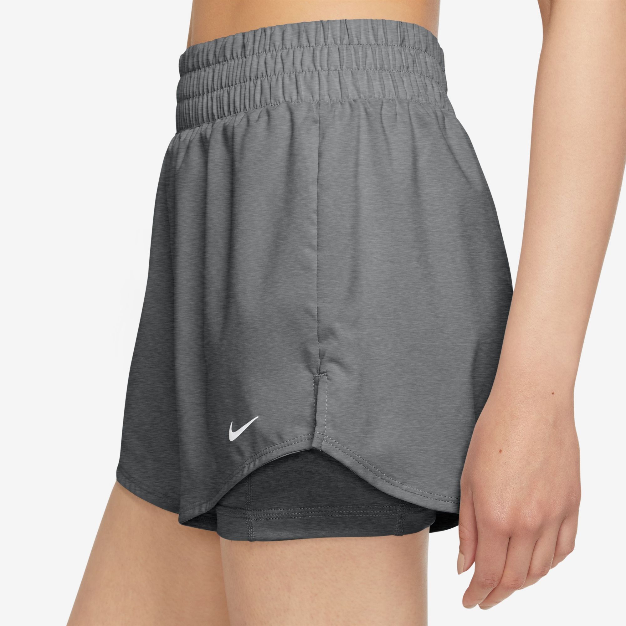 Nike Women's One Dri-FIT High-Waisted 3" 2-in-1 Shorts product image