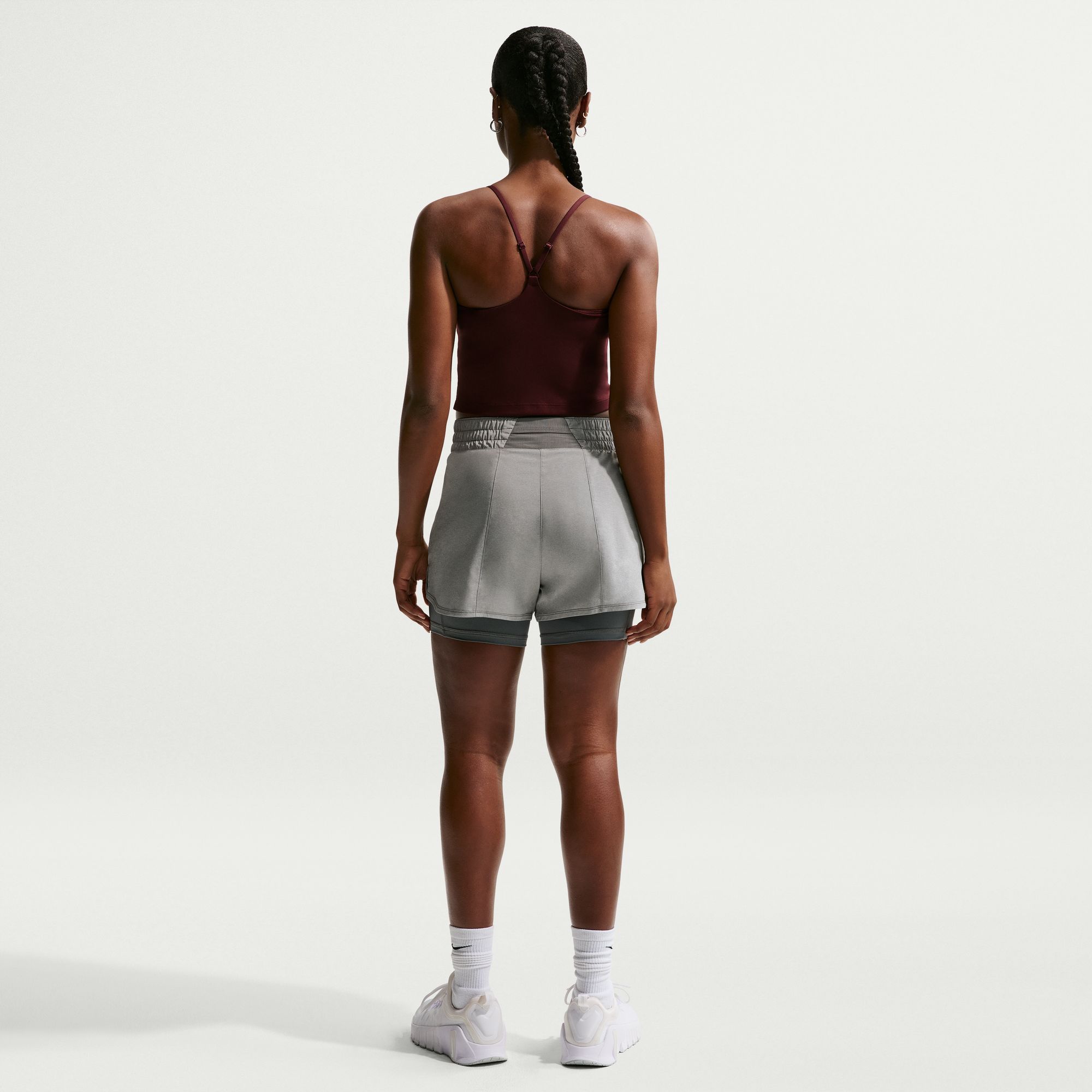 Nike Women's One Dri-FIT High-Waisted 3" 2-in-1 Shorts product image