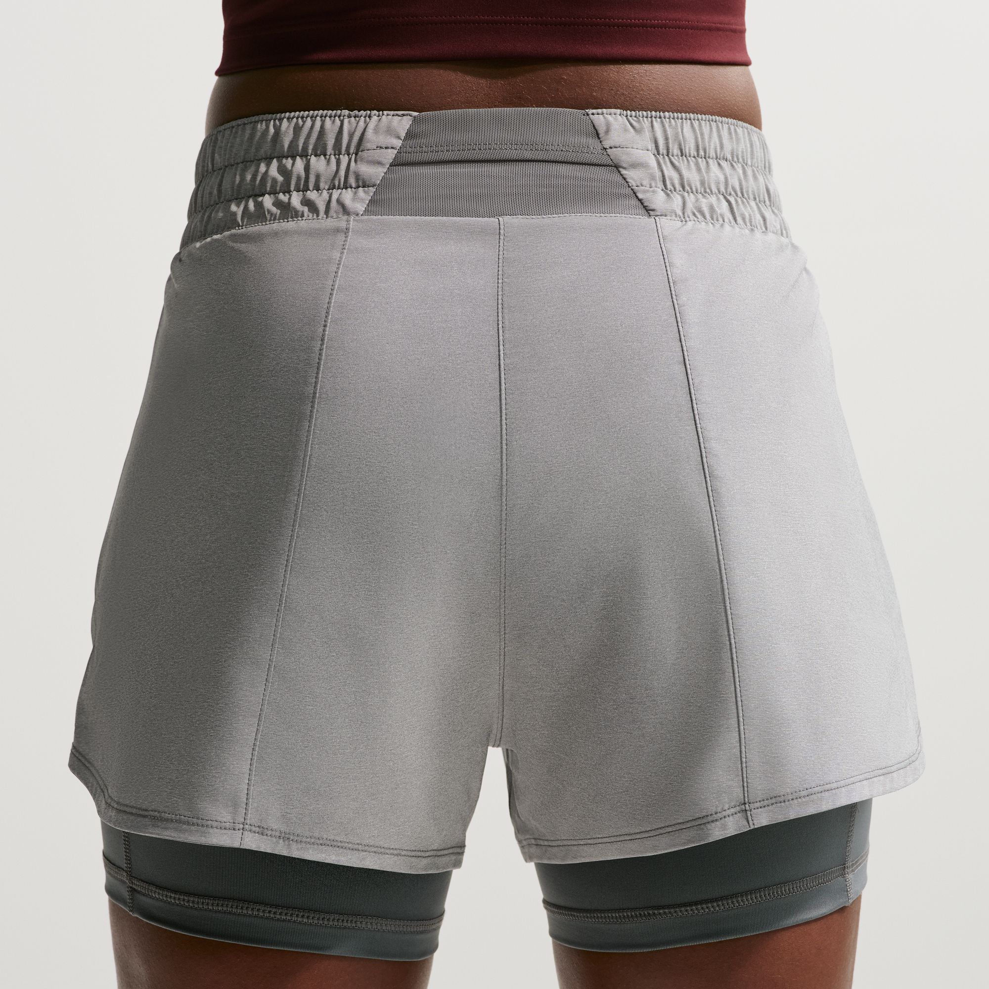 Nike Women's One Dri-FIT High-Waisted 3" 2-in-1 Shorts product image