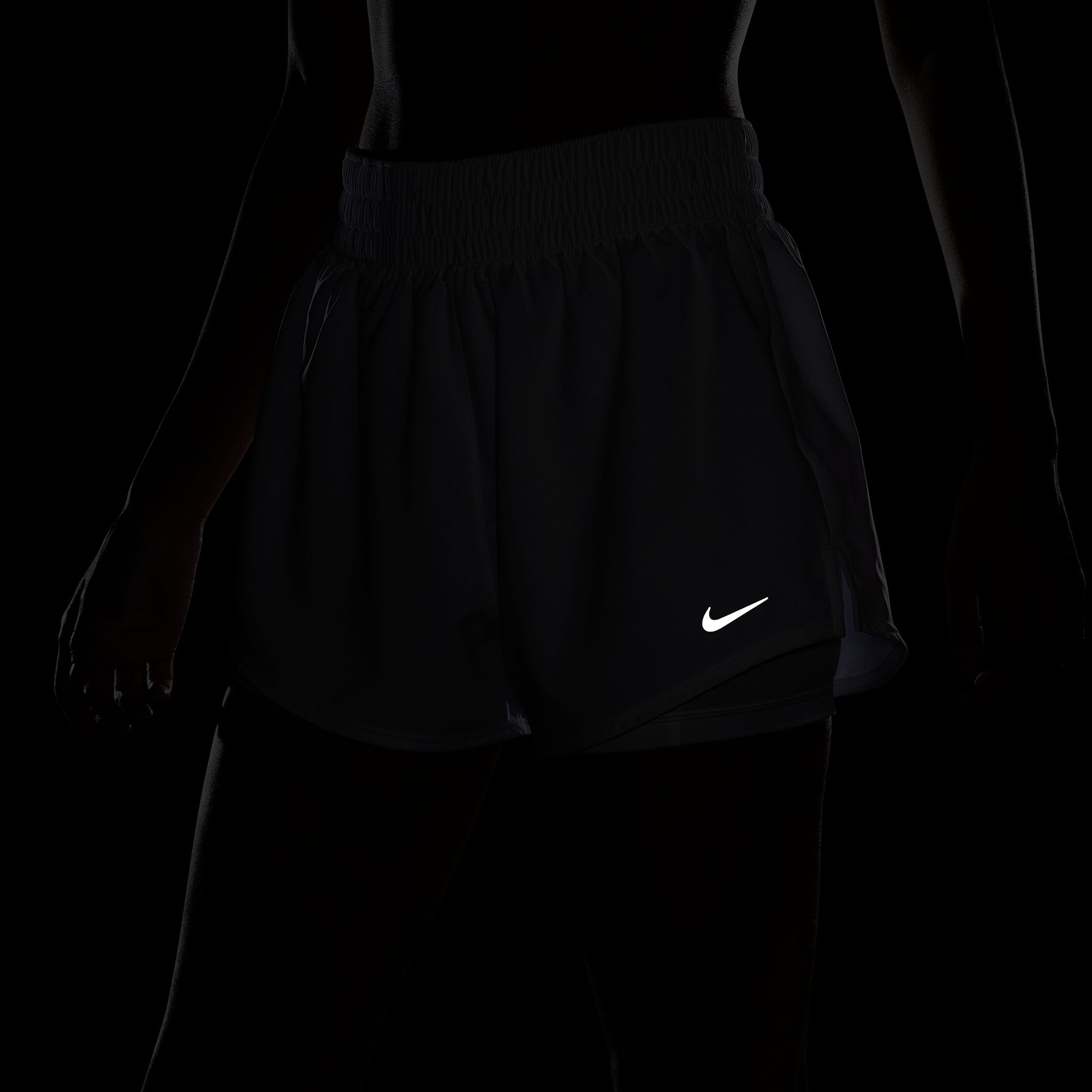 Nike Women's One Dri-FIT High-Waisted 3" 2-in-1 Shorts product image
