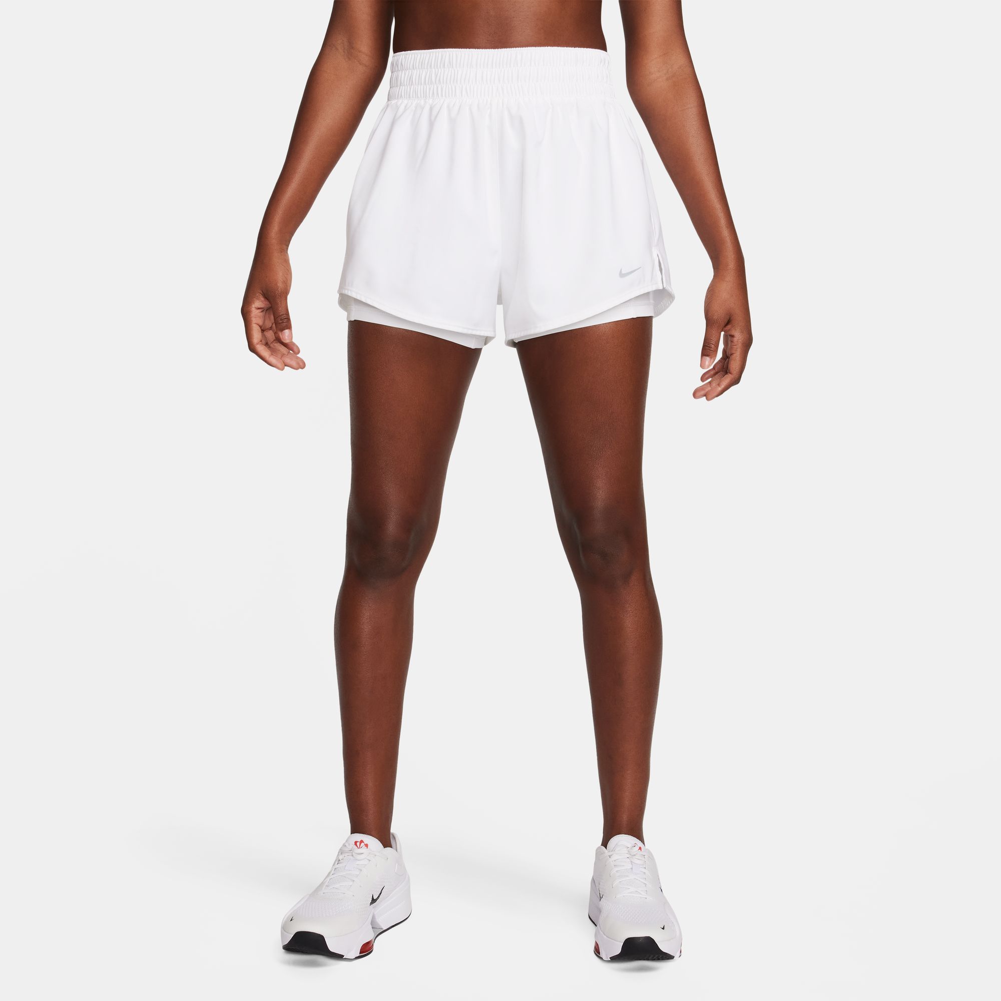 Nike Women's One Dri-FIT High-Waisted 3" 2-in-1 Shorts product image