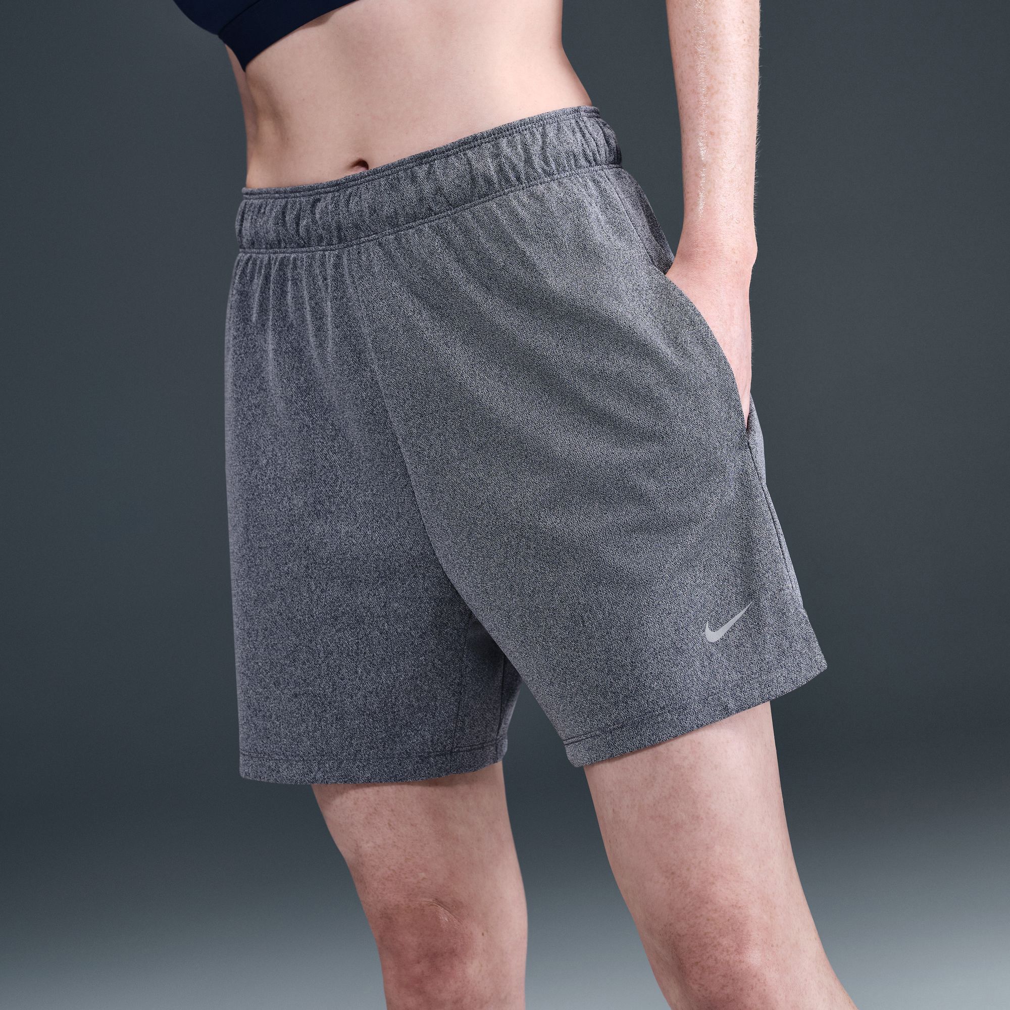 Nike Women's Attack Dri-FIT Fitness Mid-Rise 5" Unlined Shorts product image