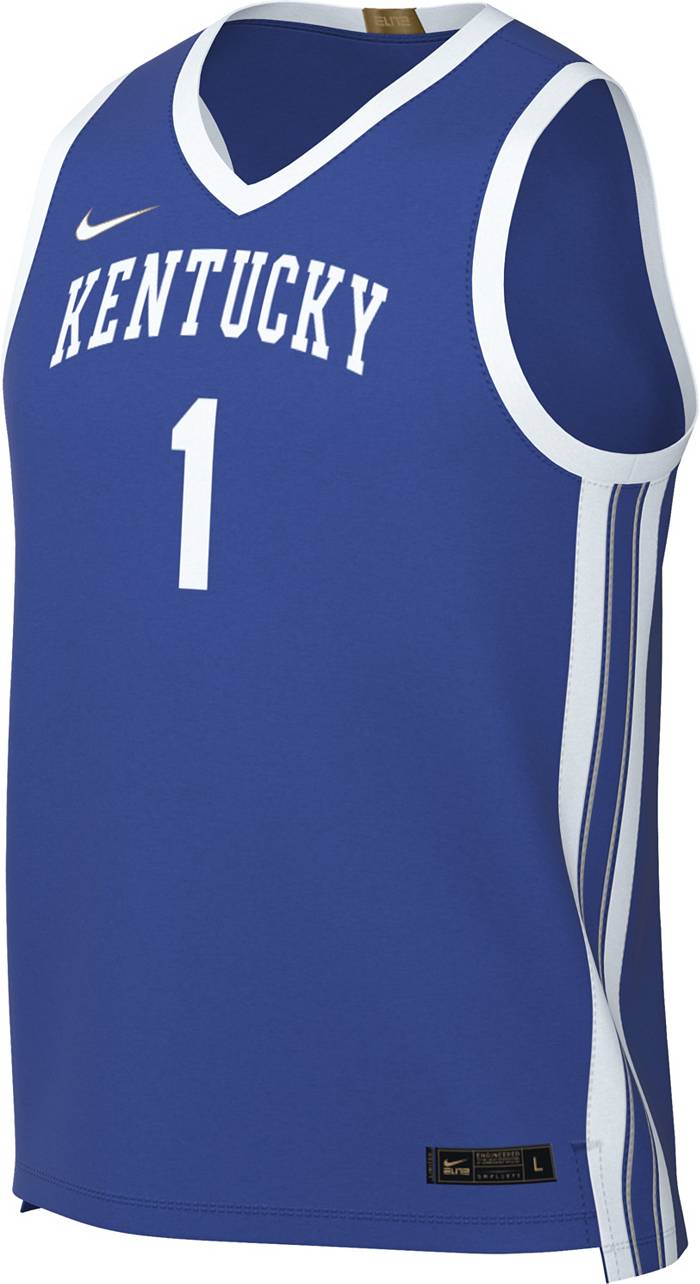 Nike Men's Kentucky Wildcats Devin Booker #1Blue Limited Basketball Jersey