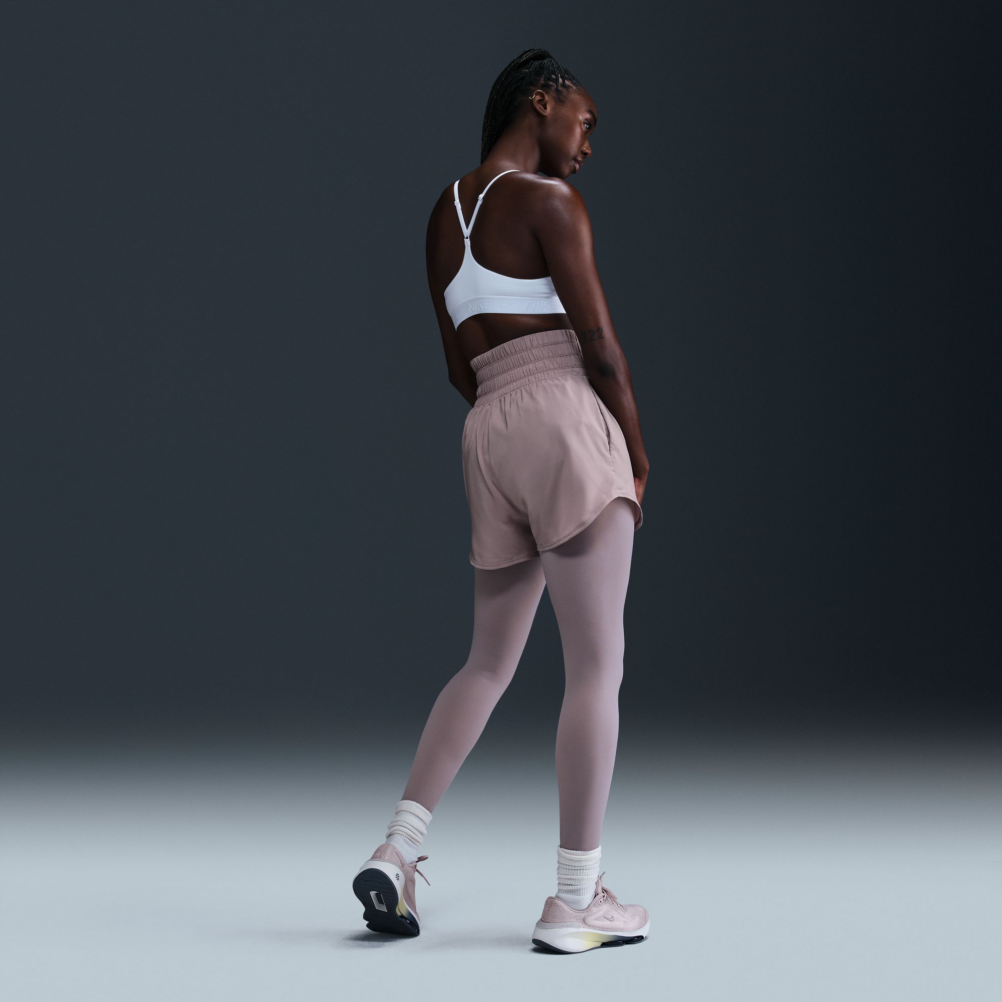 Nike Women's One Dri-FIT Ultra High-Waisted 3" Brief-Lined Shorts product image