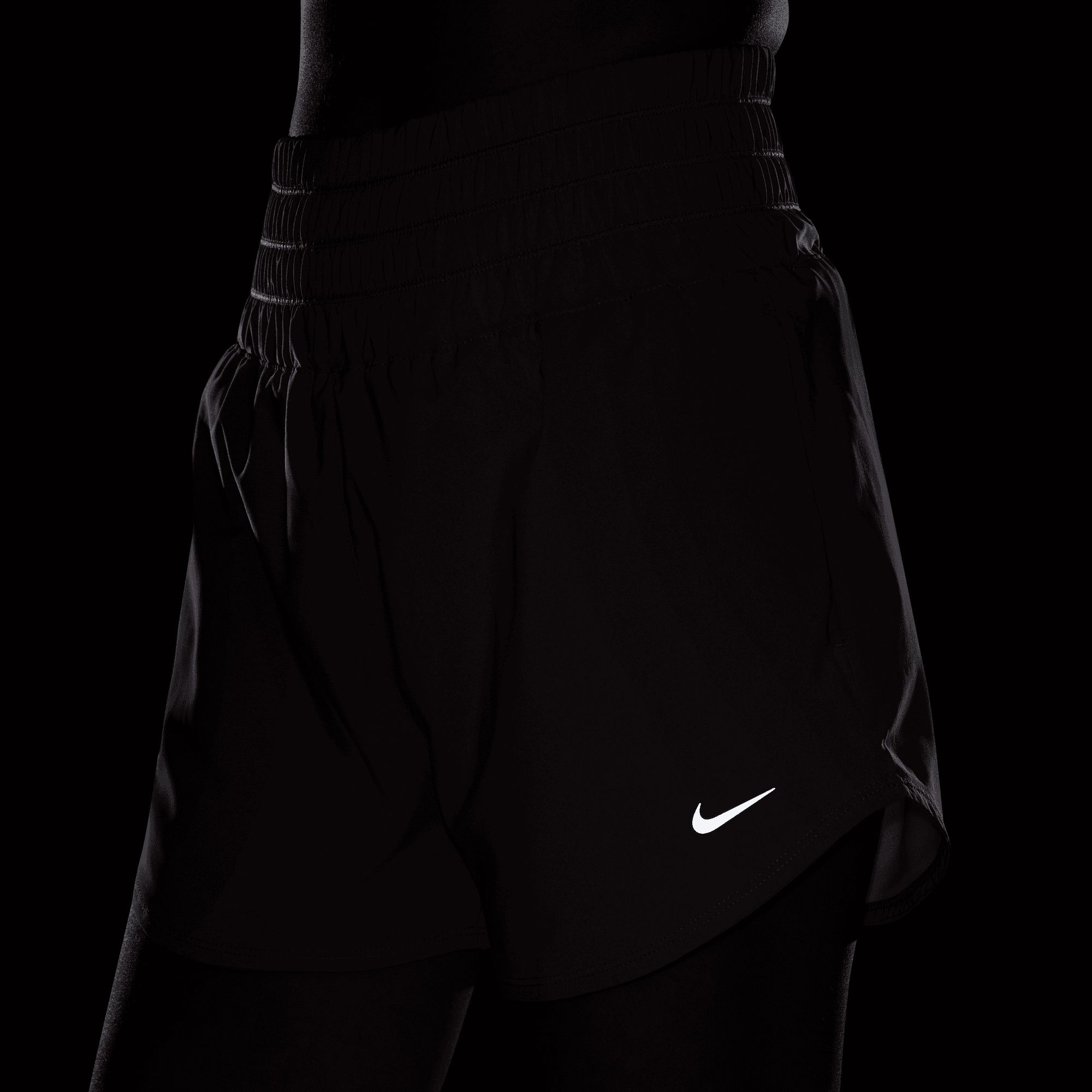Nike Women's One Dri-FIT Ultra High-Waisted 3" Brief-Lined Shorts product image