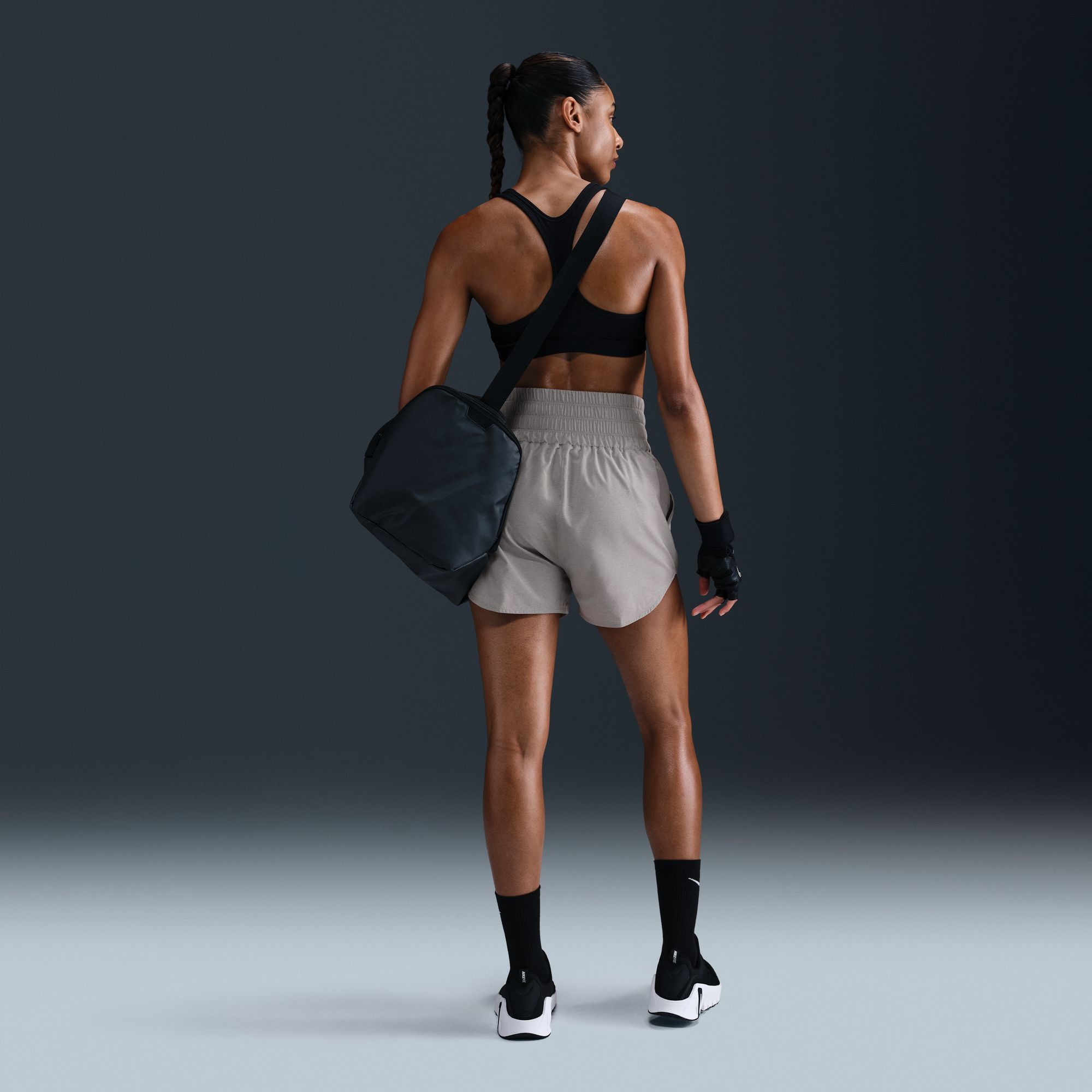 Nike Women's One Dri-FIT Ultra High-Waisted 3" Brief-Lined Shorts product image