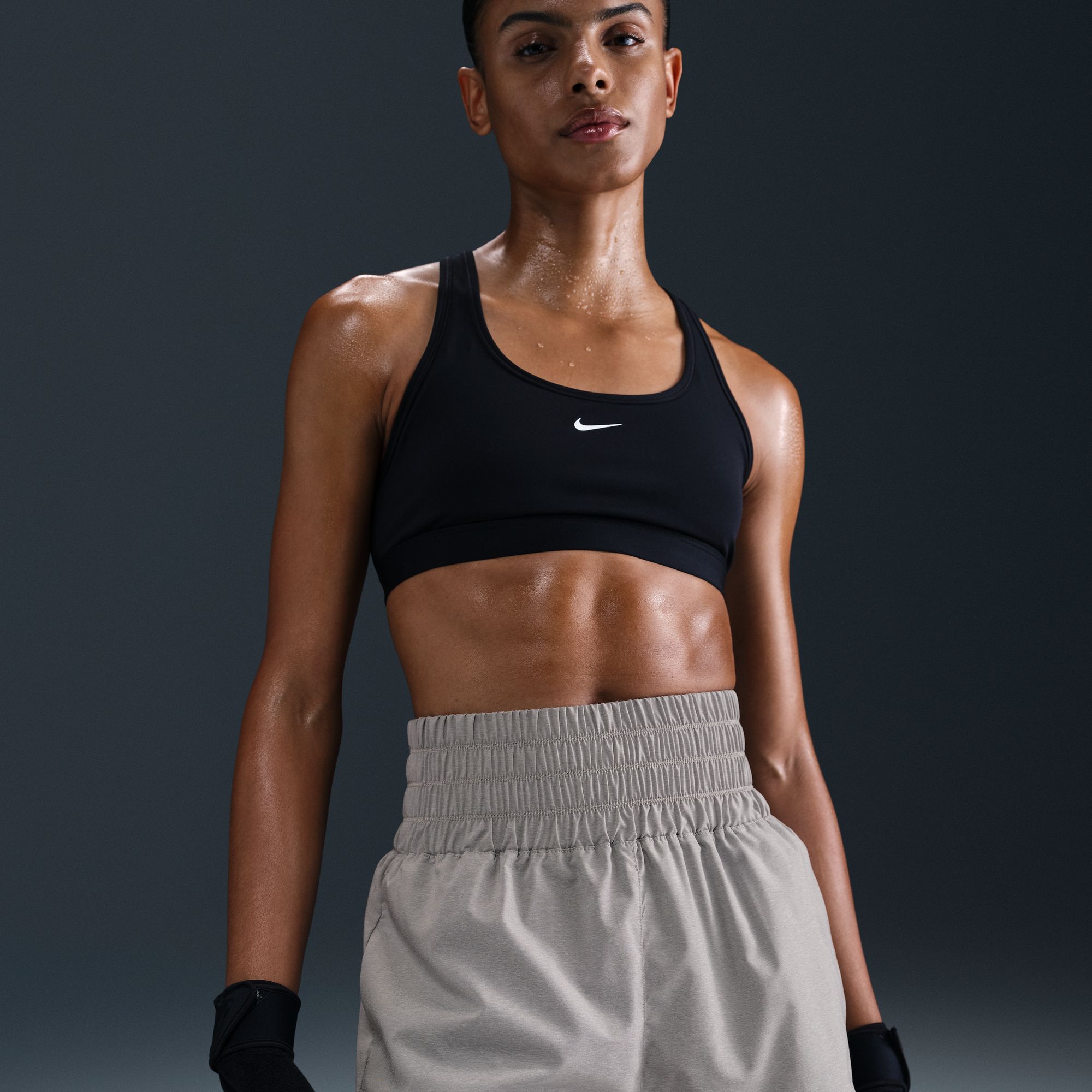 Nike Women's One Dri-FIT Ultra High-Waisted 3" Brief-Lined Shorts product image