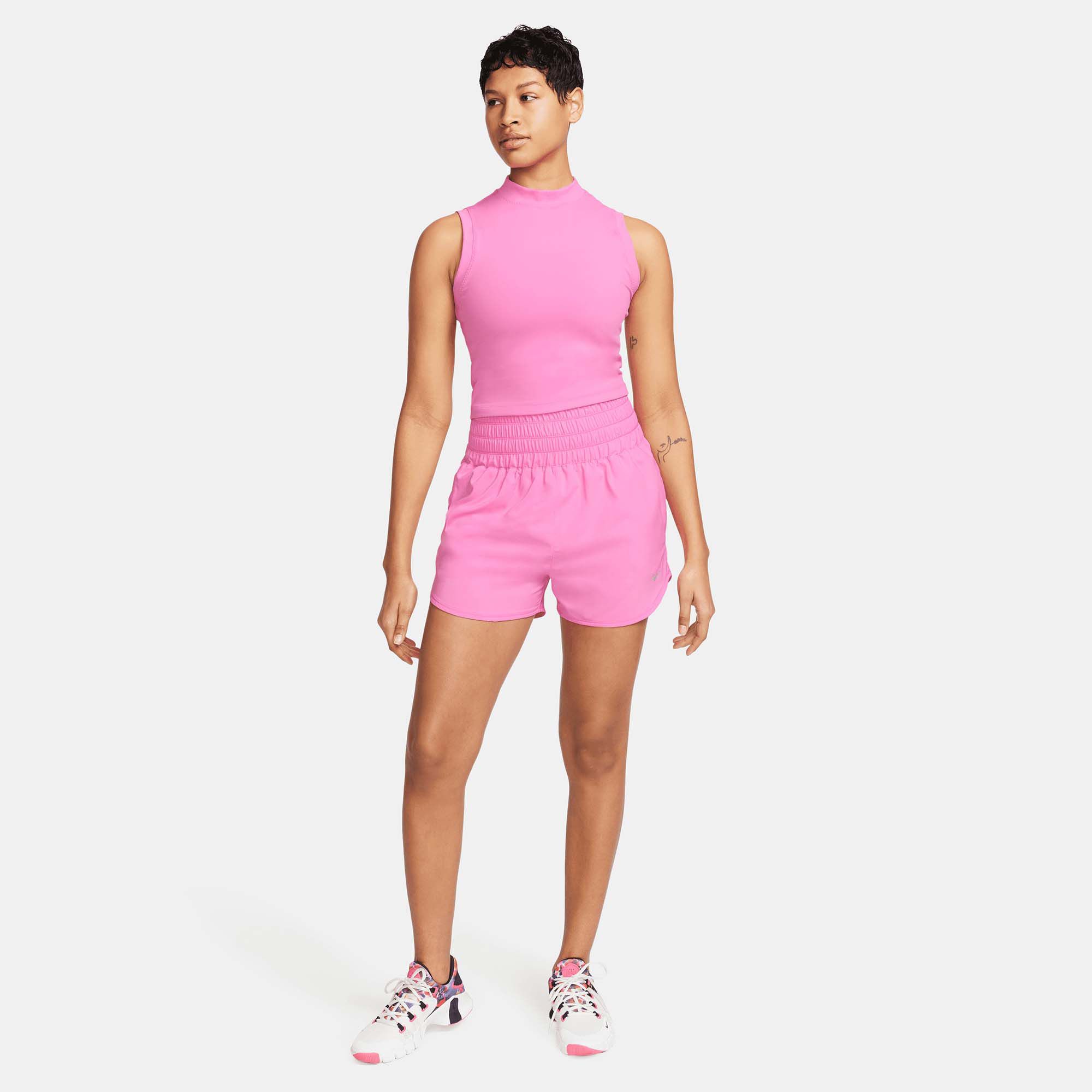 Nike Women's One Dri-FIT Ultra High-Waisted 3" Brief-Lined Shorts product image