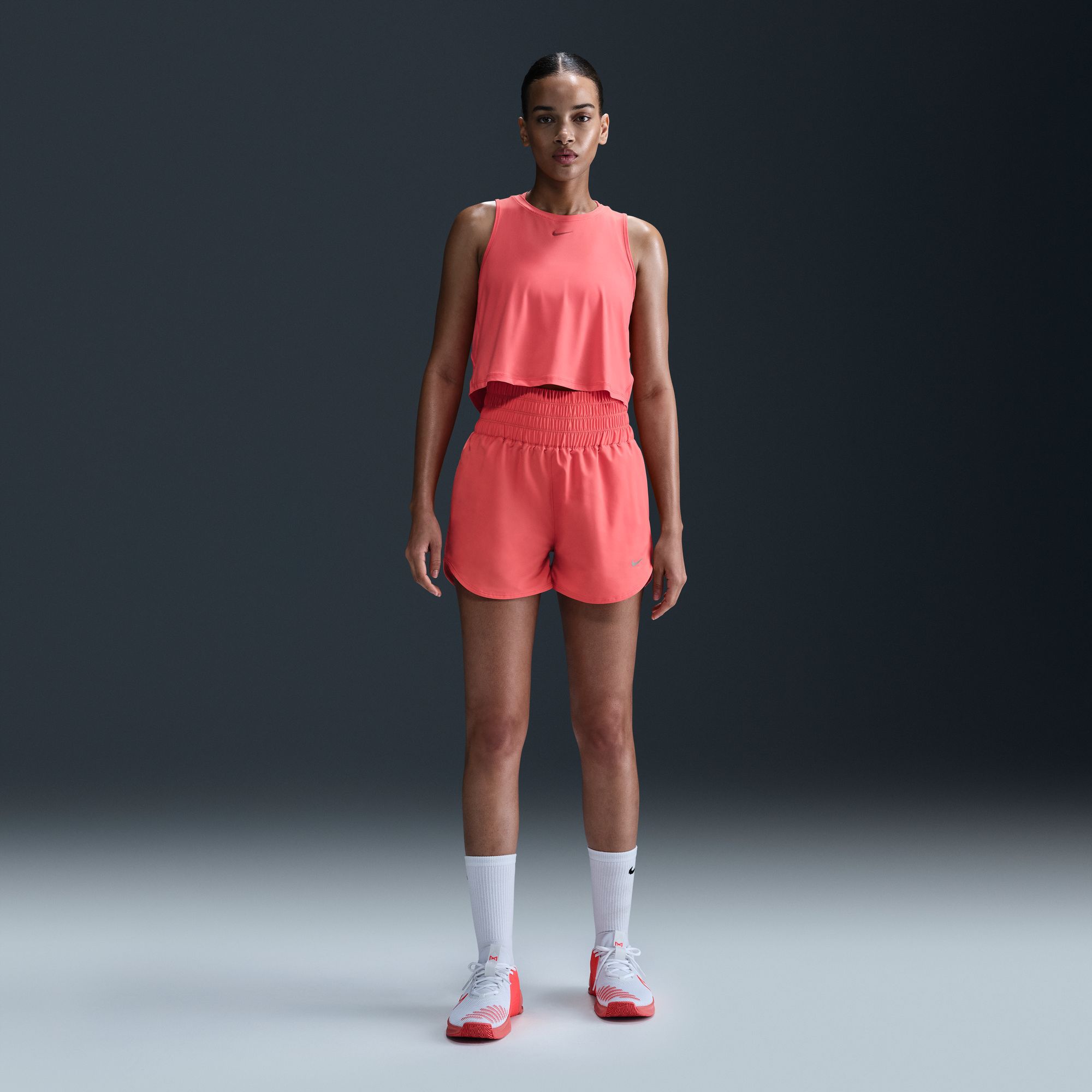 Nike Women's One Dri-FIT Ultra High-Waisted 3" Brief-Lined Shorts product image