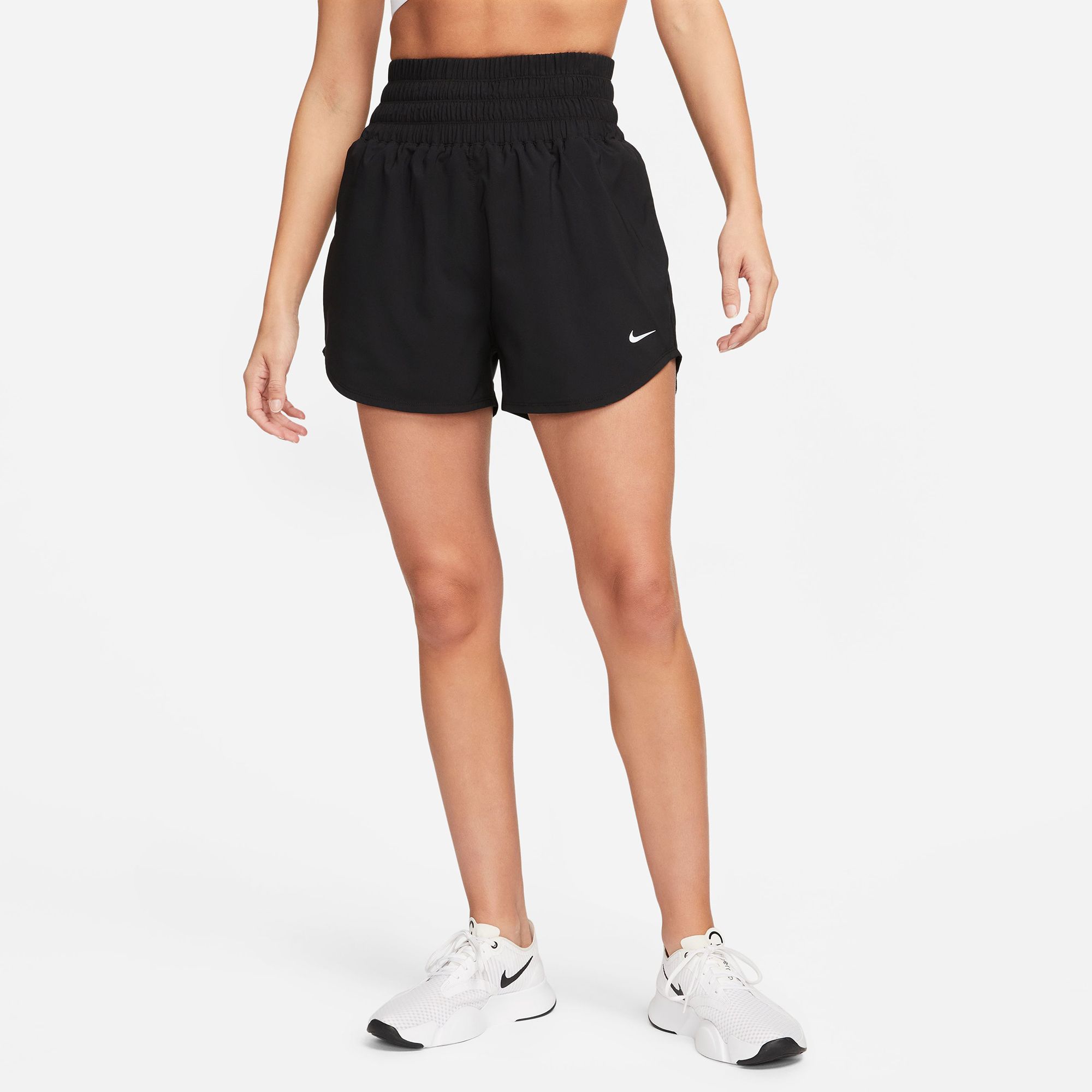 Nike Women's One Dri-FIT Ultra High-Waisted 3" Brief-Lined Shorts product image