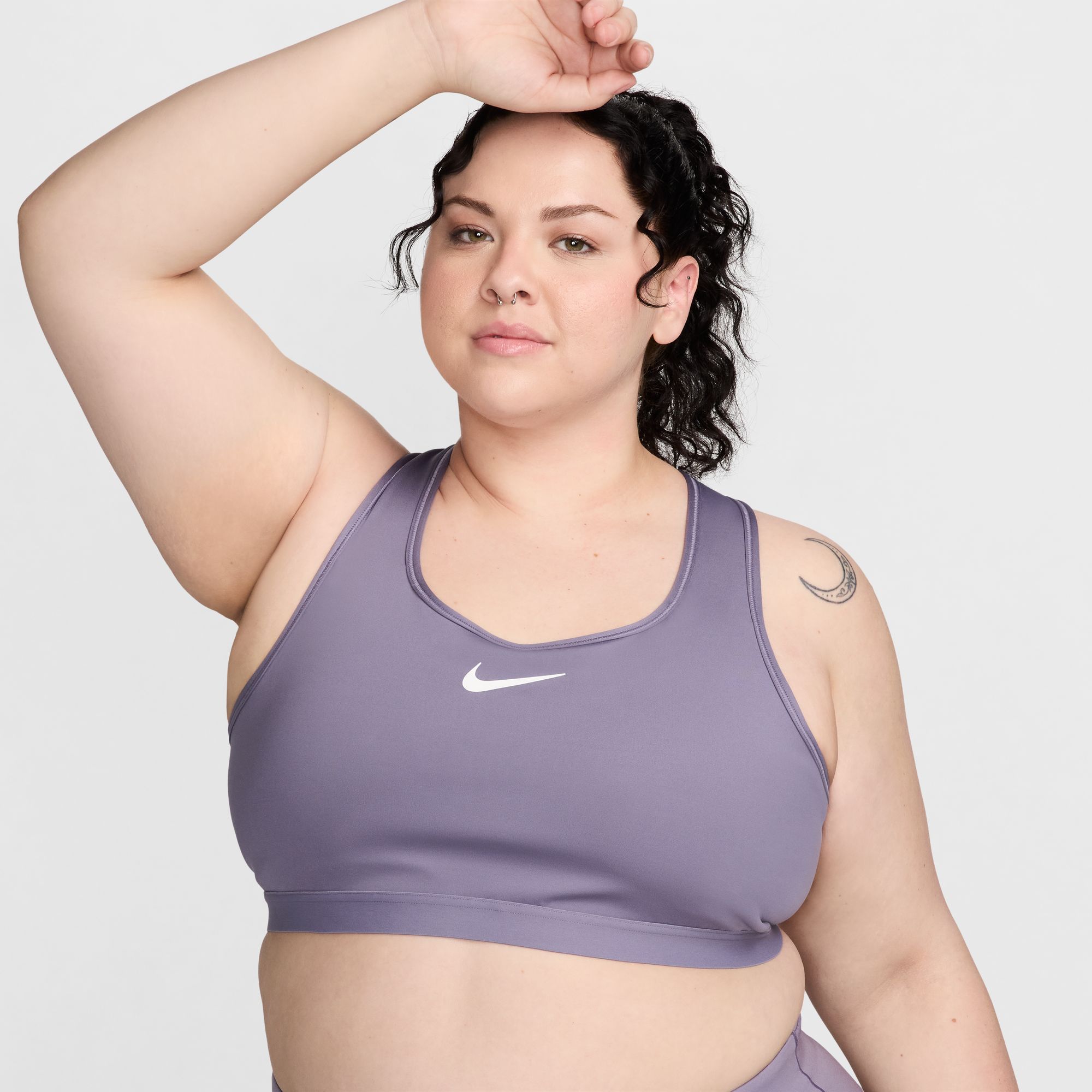 Nike Women's Swoosh High Support Non-Padded Adjustable Sports Bra product image