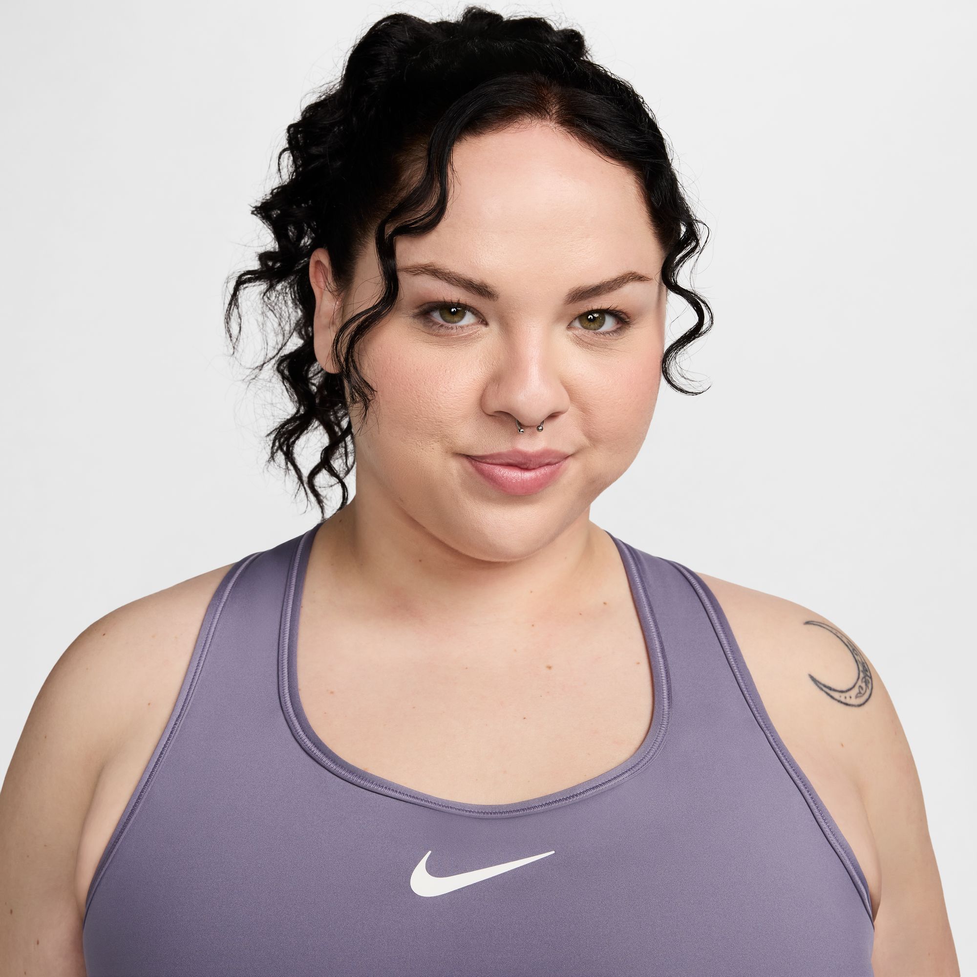 Nike Women's Swoosh High Support Non-Padded Adjustable Sports Bra product image