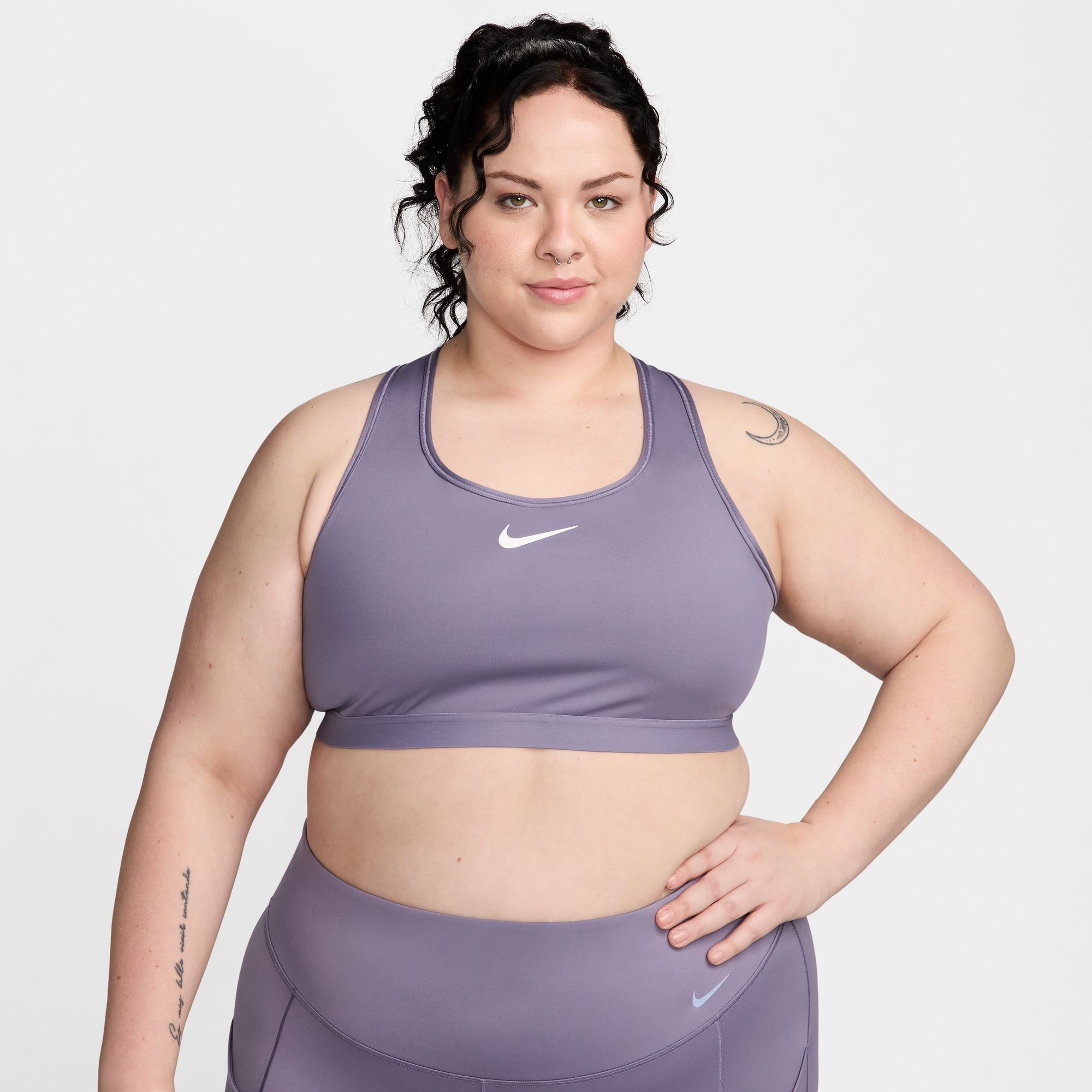 Nike Women's Swoosh High Support Non-Padded Adjustable Sports Bra product image