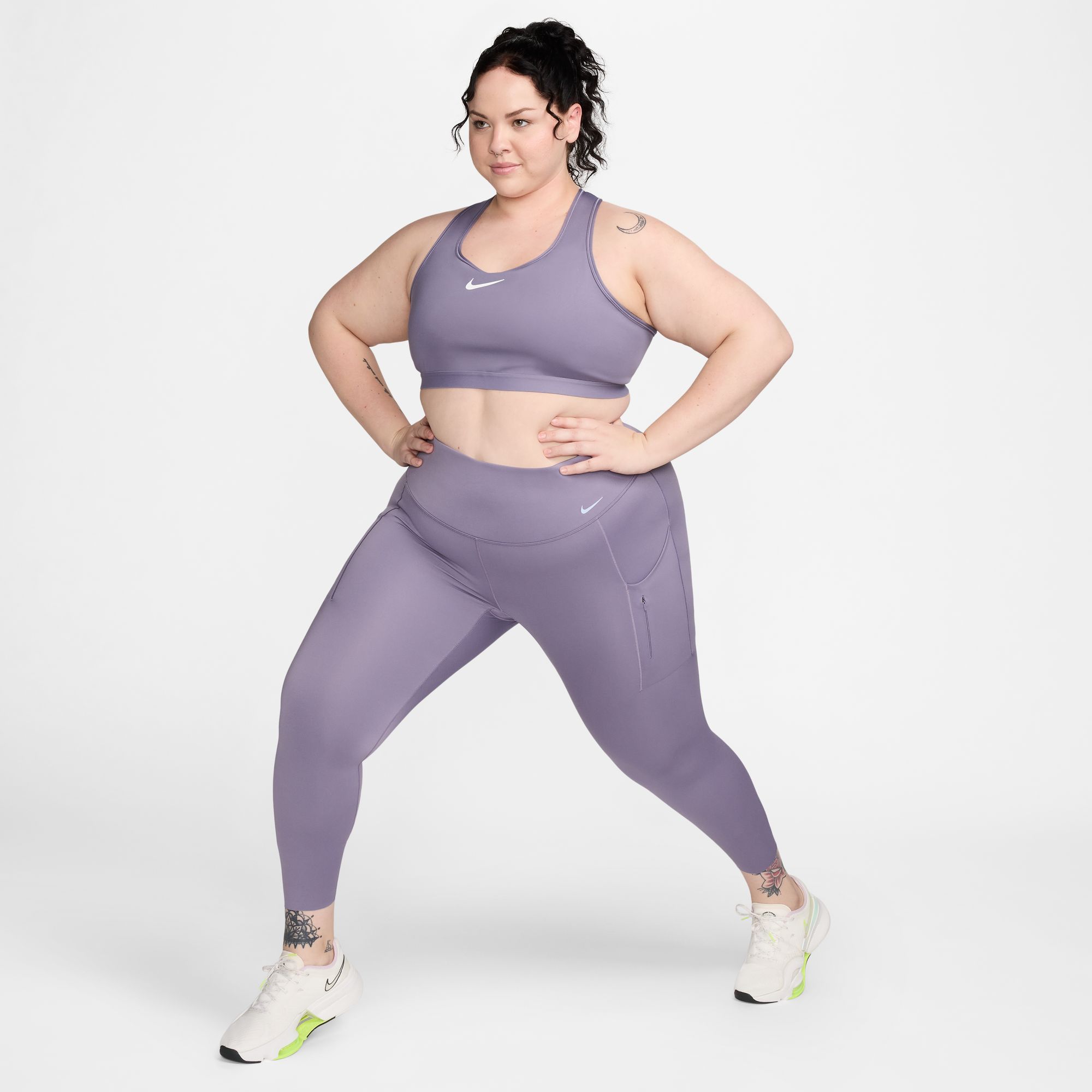 Nike Women's Swoosh High Support Non-Padded Adjustable Sports Bra product image