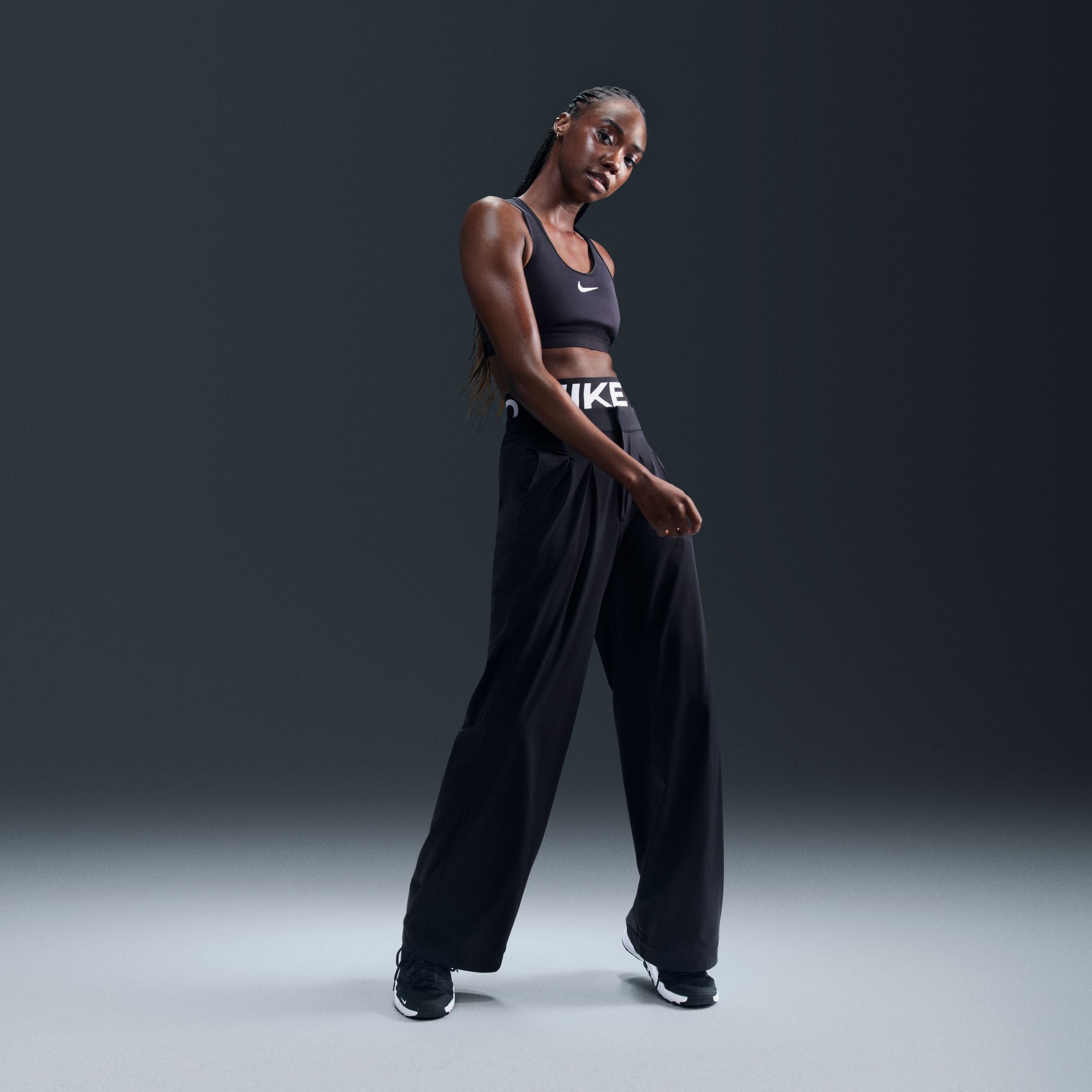 Nike Women's Swoosh High Support Non-Padded Adjustable Sports Bra product image