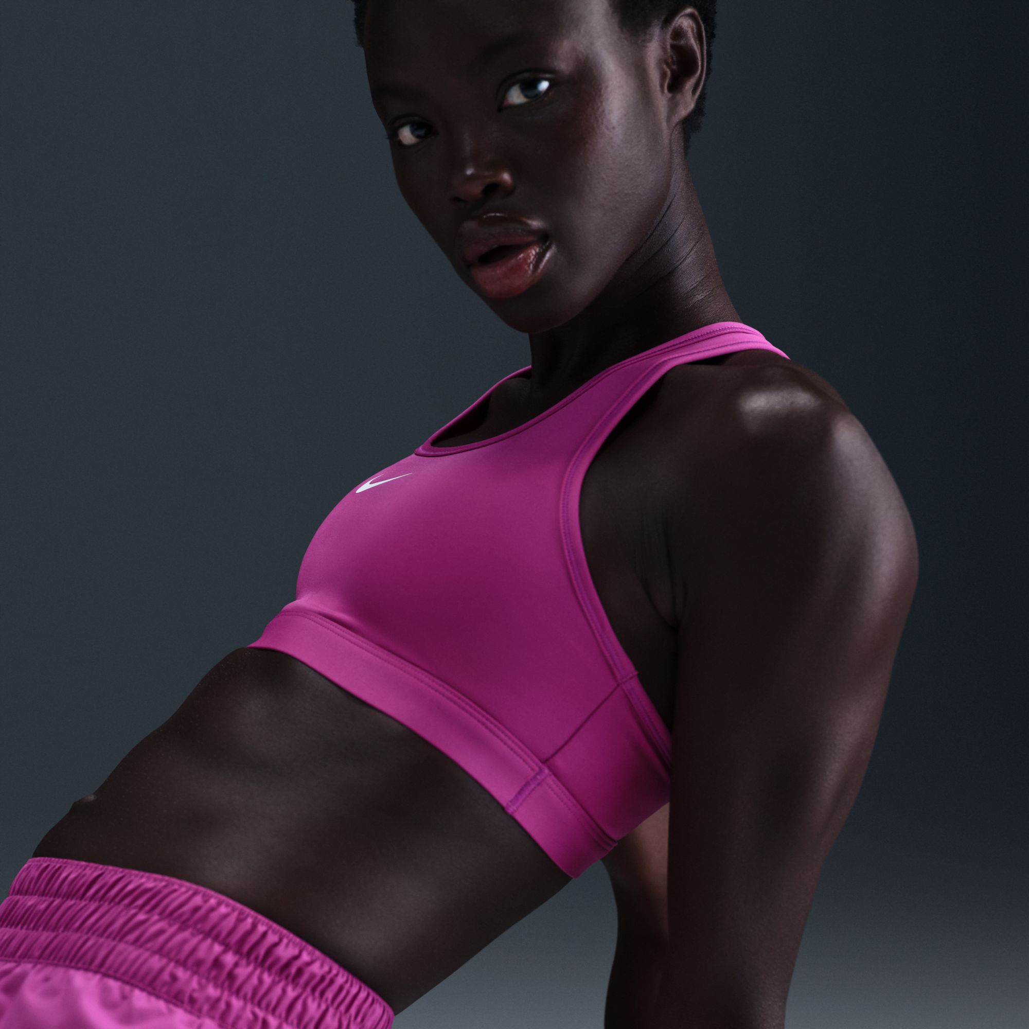 Nike Women's Swoosh Medium Support Padded Sports Bra product image